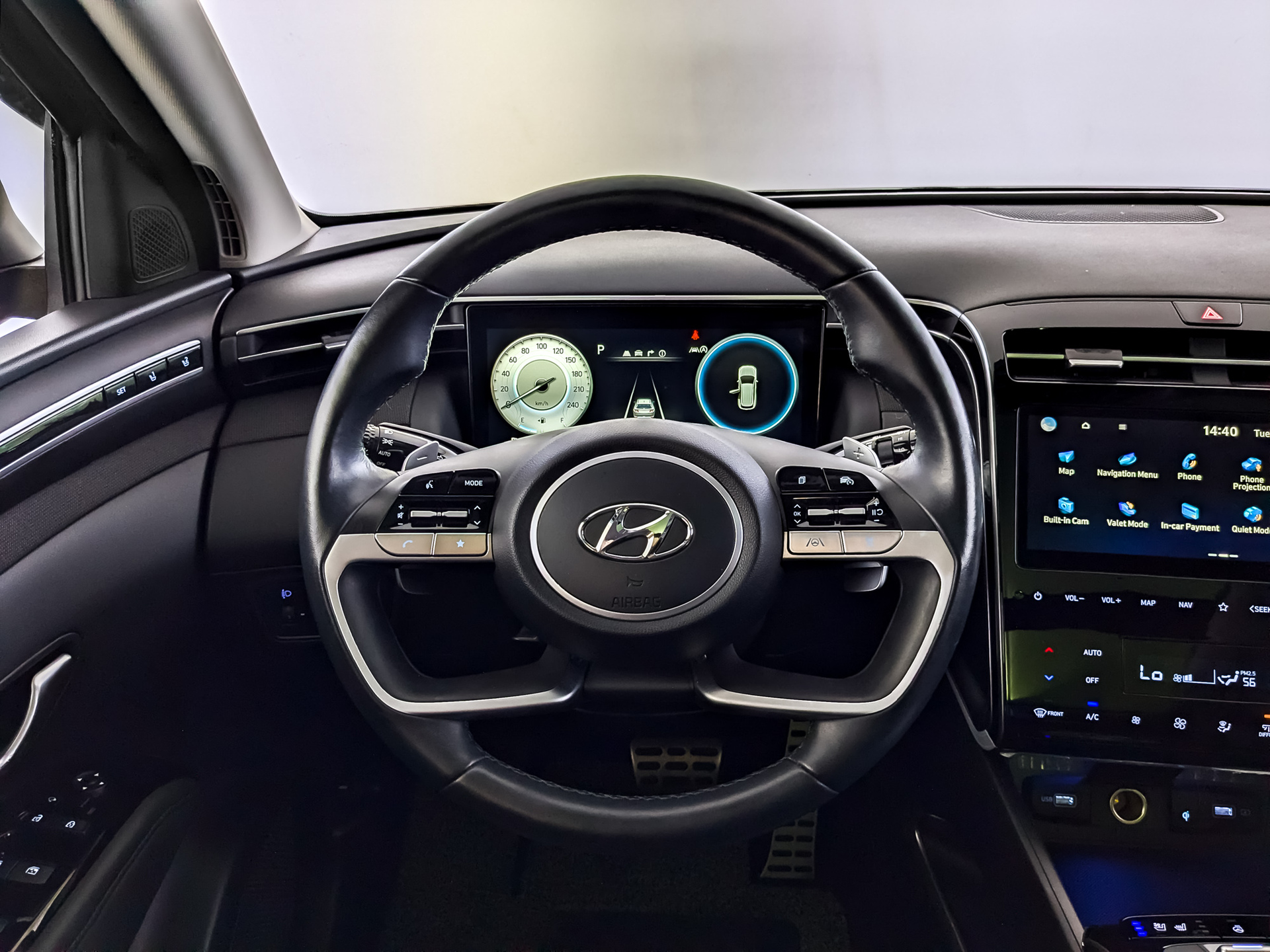 HYUNDAI Tucson 1.60 (180 л.с), автомат, 2022, пробег 32 851 км