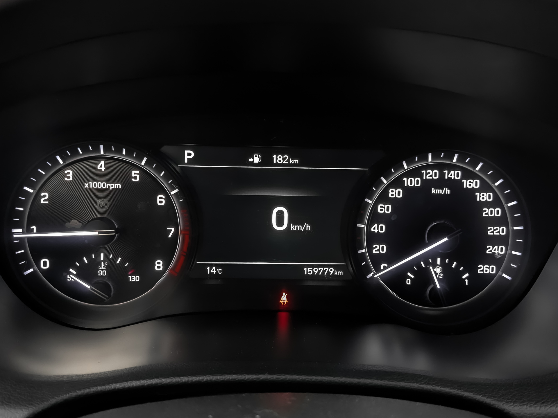 GENESIS G80 2.00 (245 л.с), автомат, 2018, пробег 159 776 км