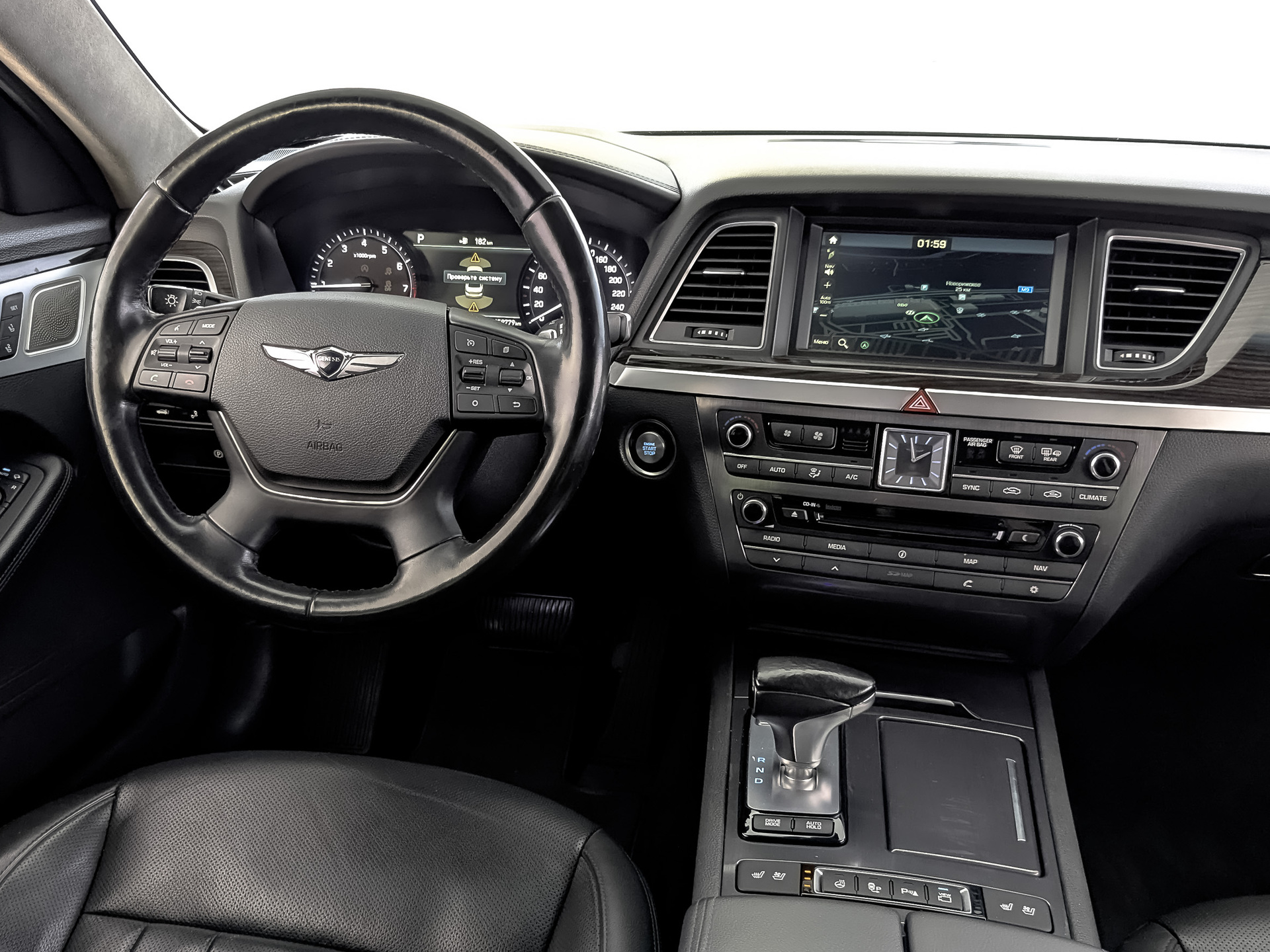 GENESIS G80 2.00 (245 л.с), автомат, 2018, пробег 159 776 км