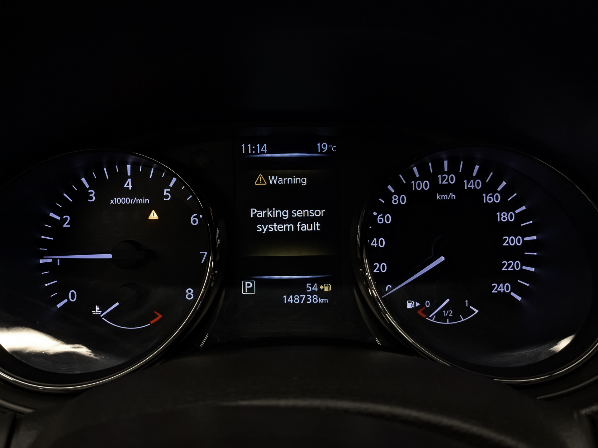 NISSAN X-Trail 2.50 (171 л.с), автомат, 2019, пробег 148 736 км