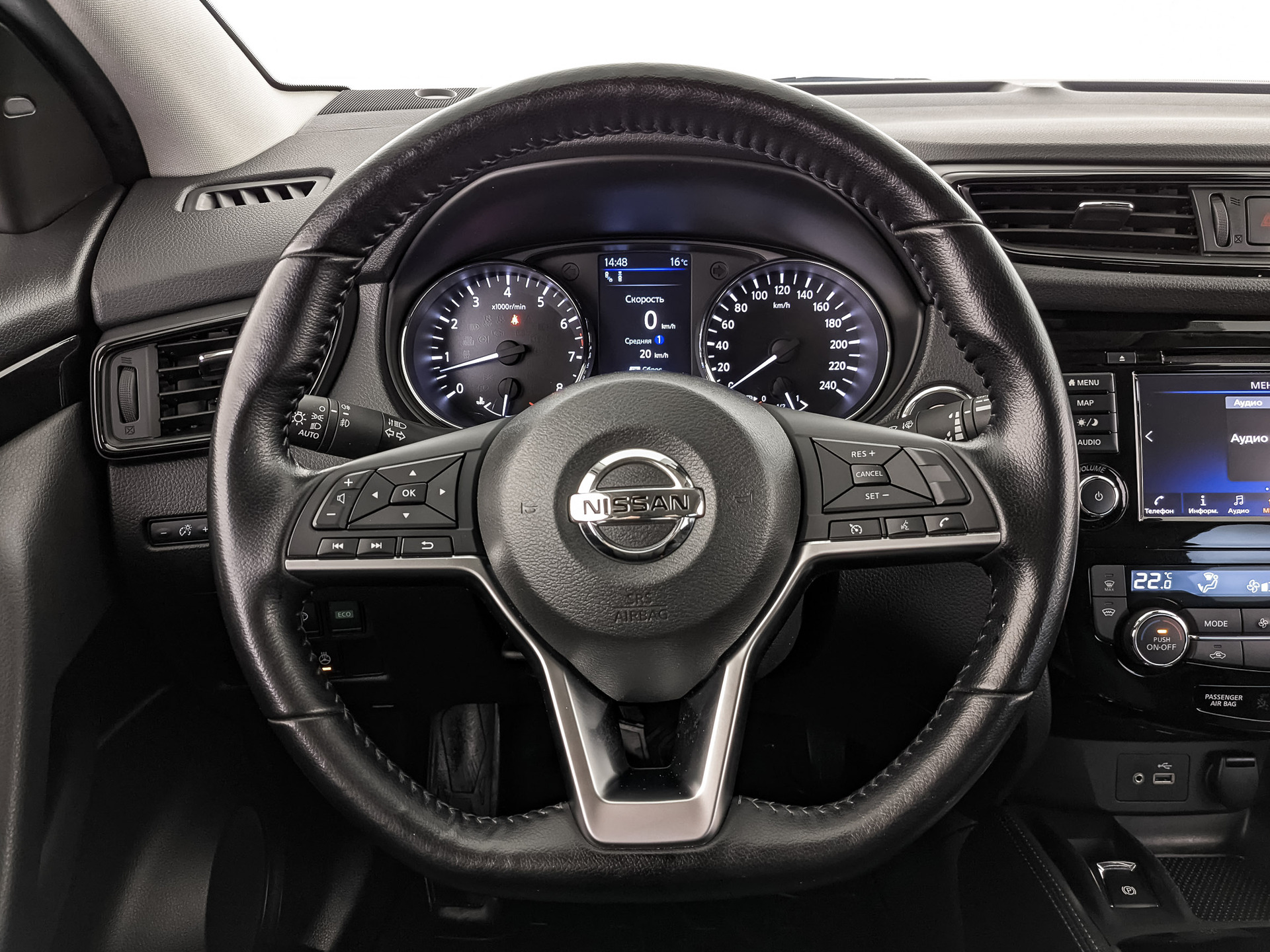 NISSAN Qashqai 2.00 (144 л.с), автомат, 2021, пробег 45 255 км