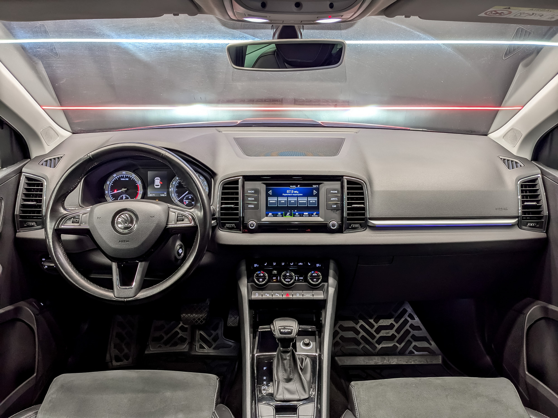 SKODA Karoq 1.40 (150 л.с), автомат, 2020, пробег 155 170 км