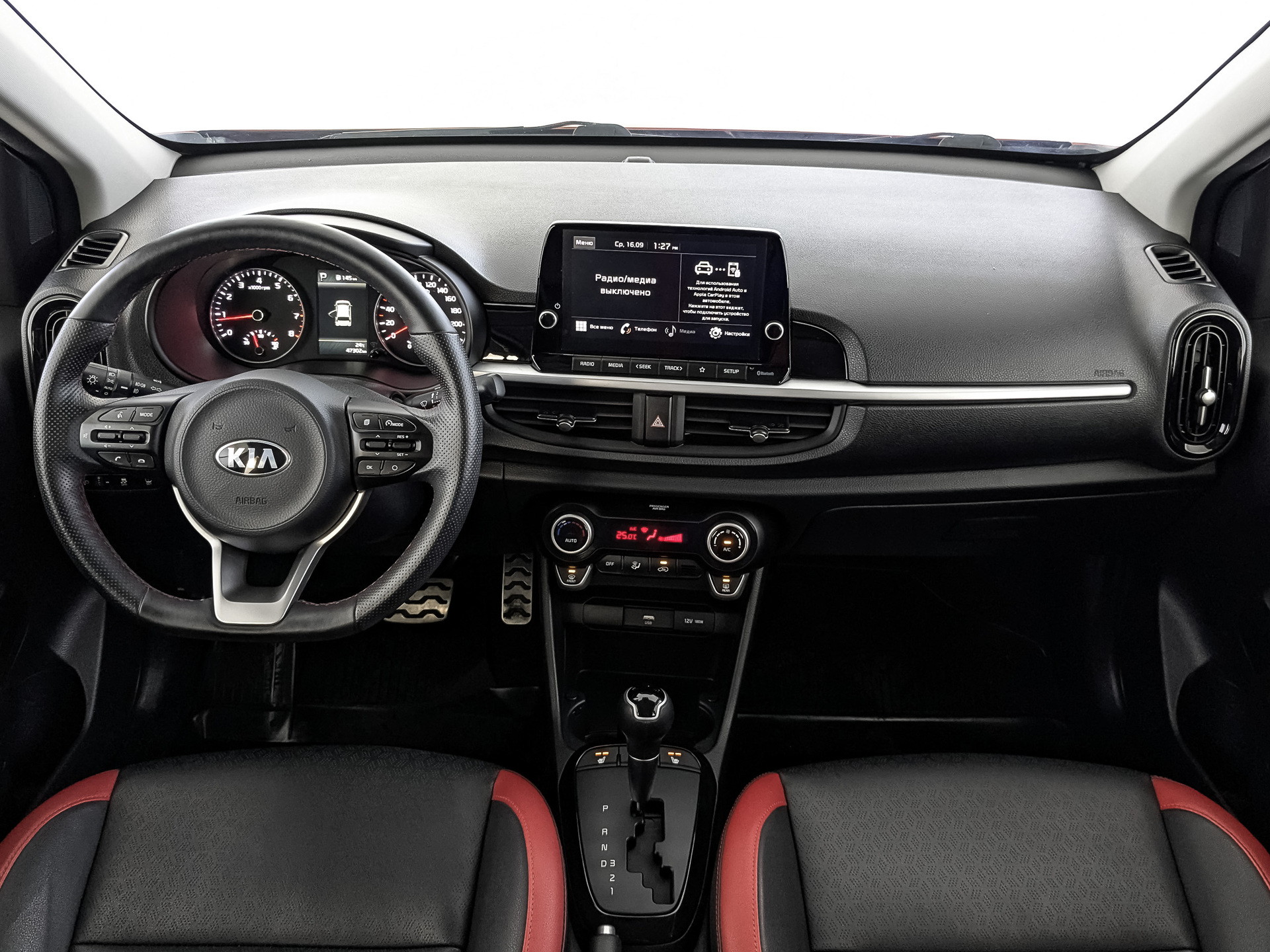 KIA Picanto 1.20 (84 л.с), автомат, 2021, пробег 47 170 км