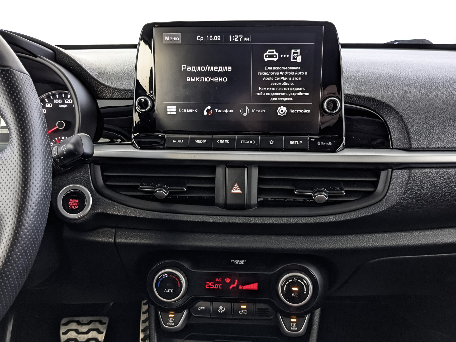 KIA Picanto 1.20 (84 л.с), автомат, 2021, пробег 47 170 км