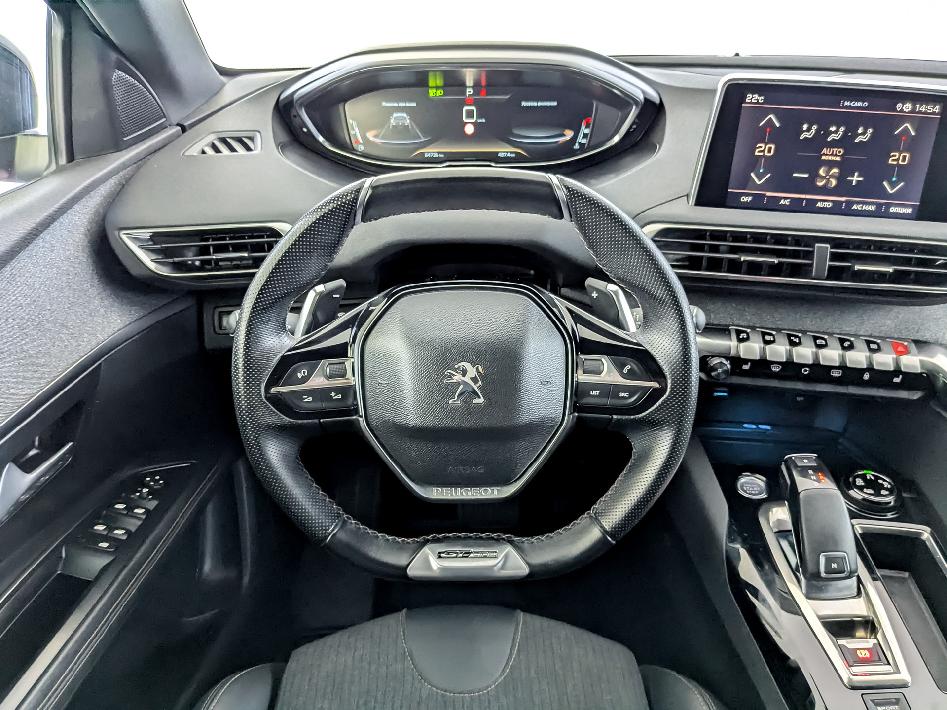 PEUGEOT 5008 1.60 (150 л.с), автомат, 2020, пробег 64 734 км