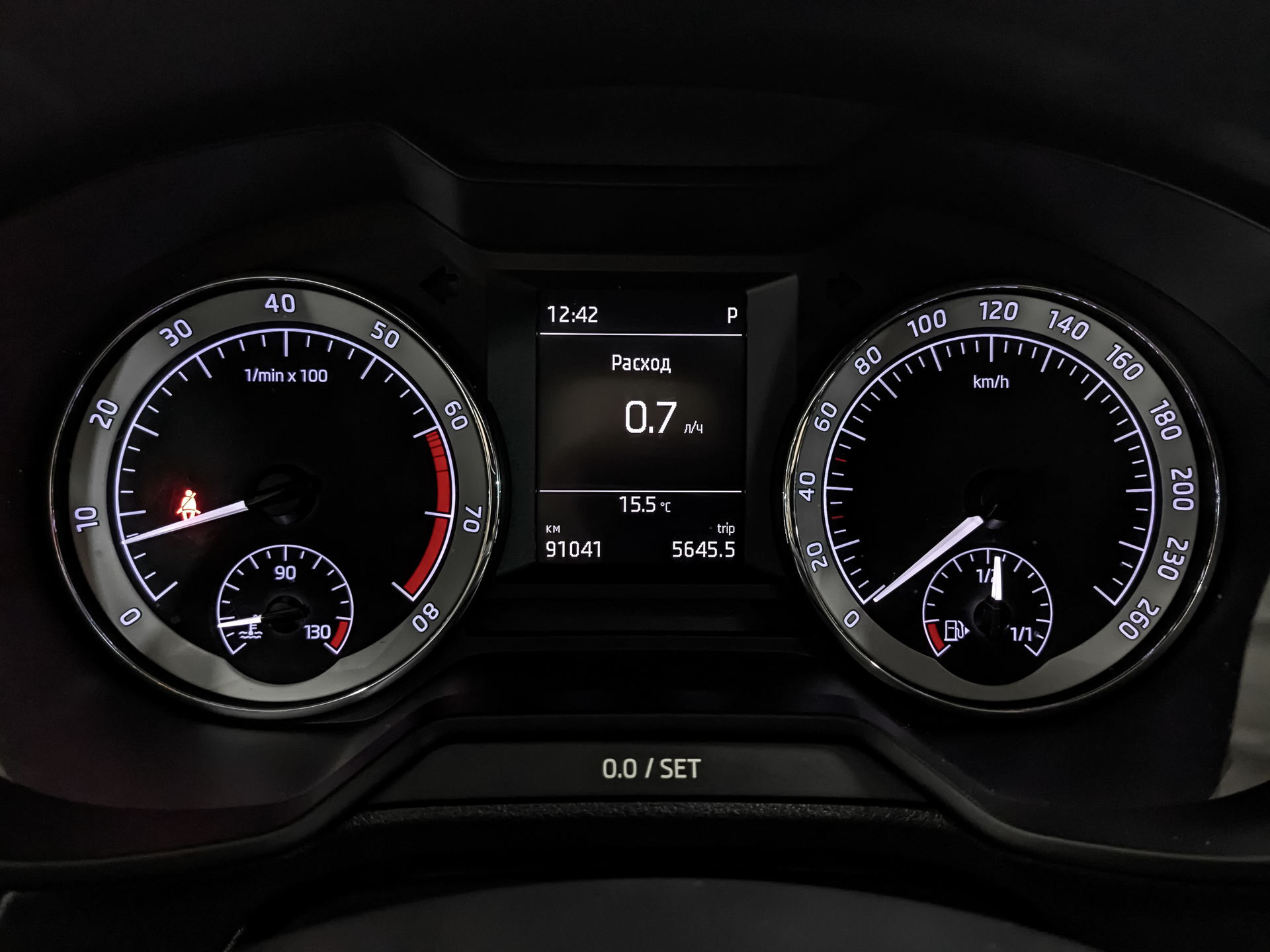 SKODA Octavia 1.60 (110 л.с), автомат, 2019, пробег 91 035 км