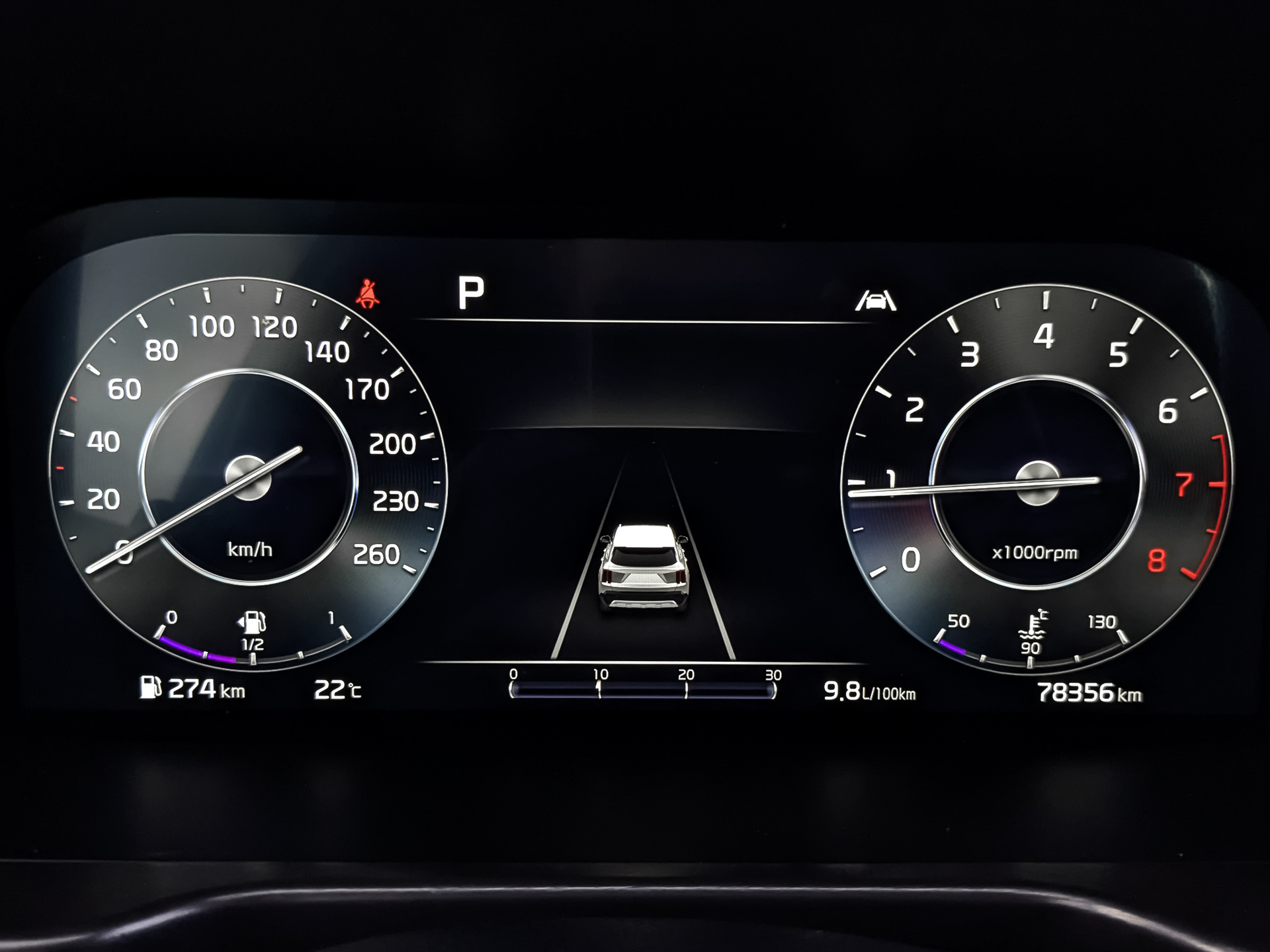 KIA Sorento 2.50 (180 л.с), автомат, 2022, пробег 78 360 км