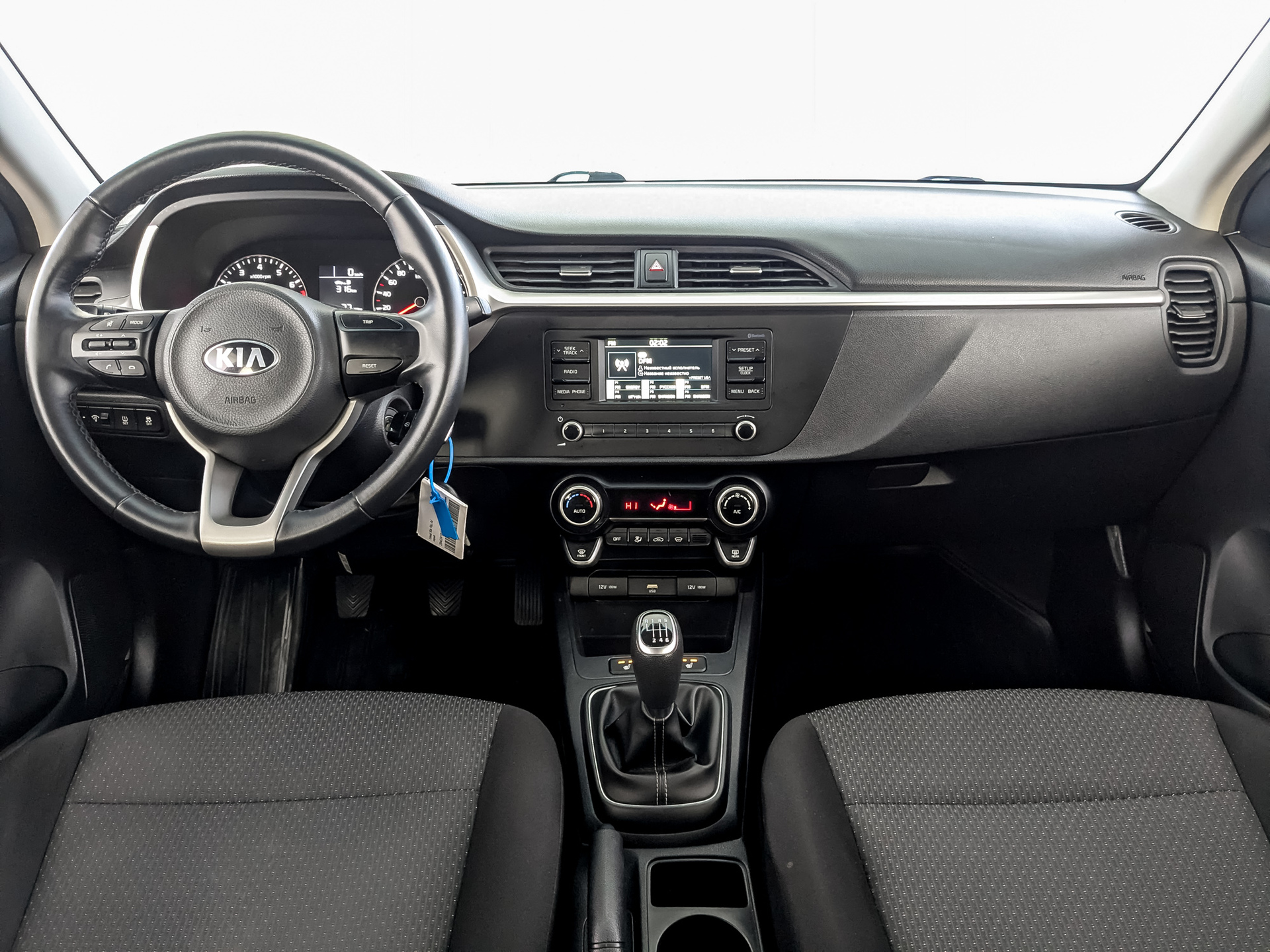 KIA Rio 1.60 (123 л.с), механическая, 2020, пробег 97 989 км