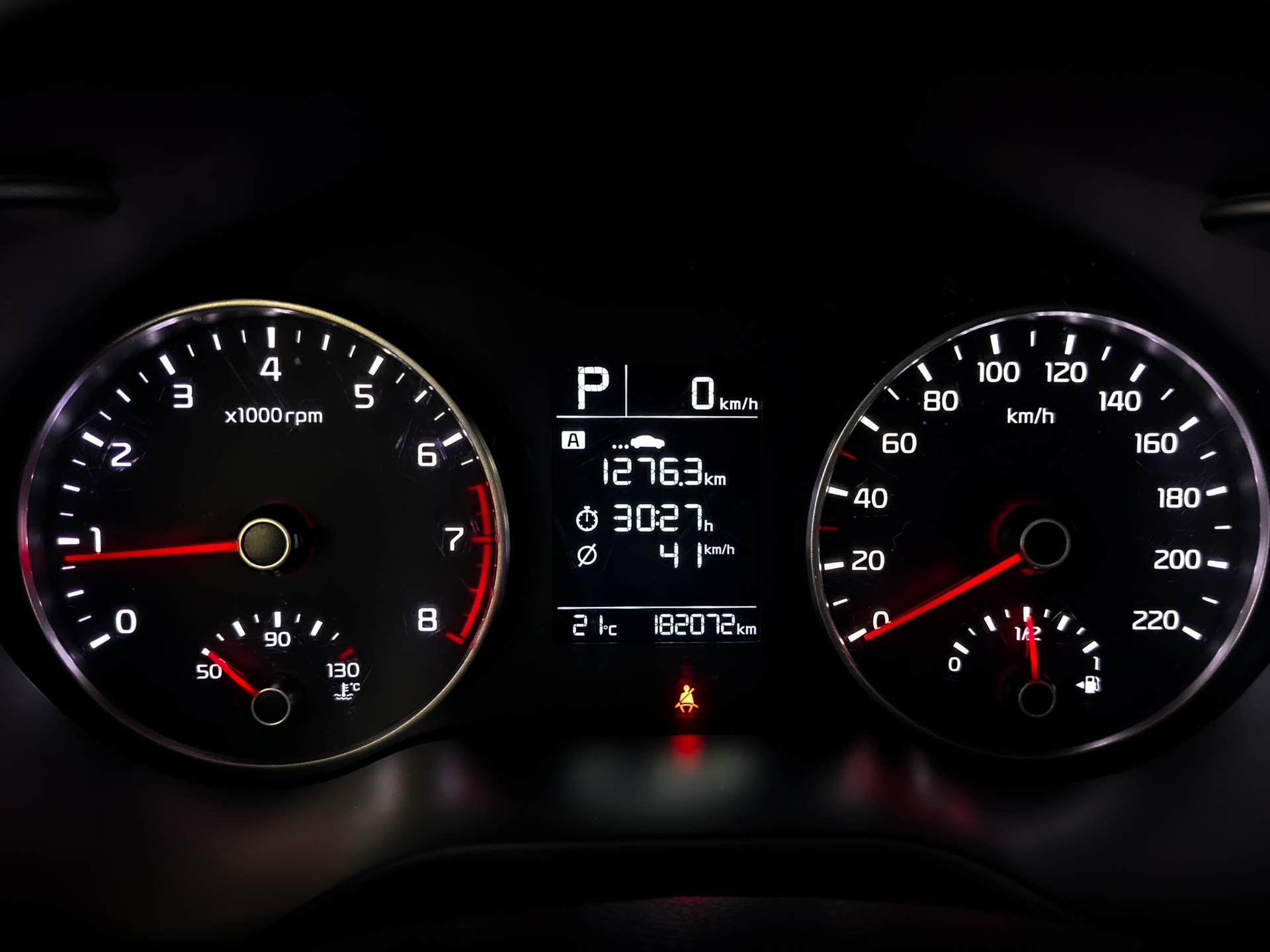 KIA Rio X 1.60 (123 л.с), автомат, 2018, пробег 182 068 км
