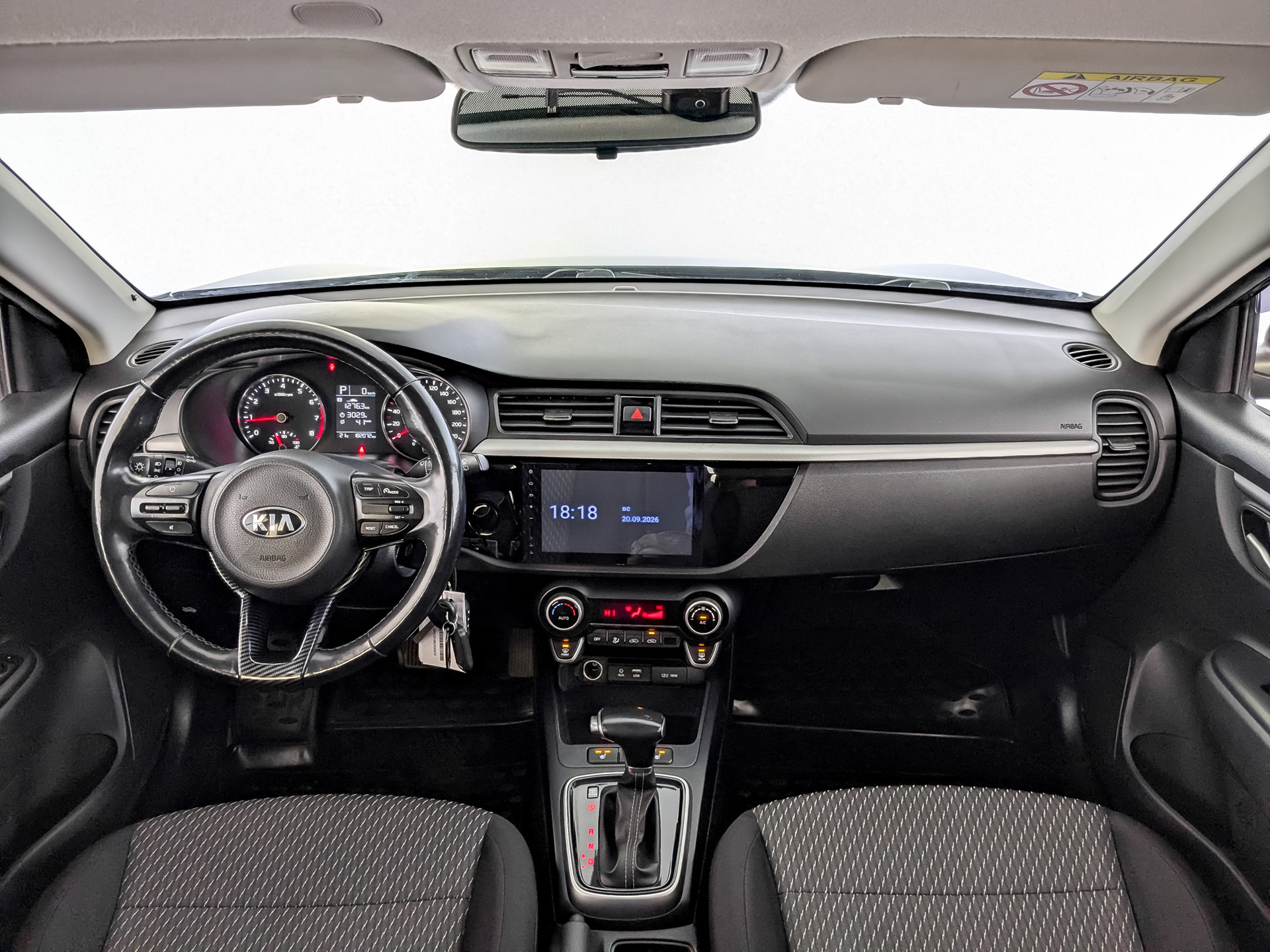 KIA Rio X 1.60 (123 л.с), автомат, 2018, пробег 182 068 км