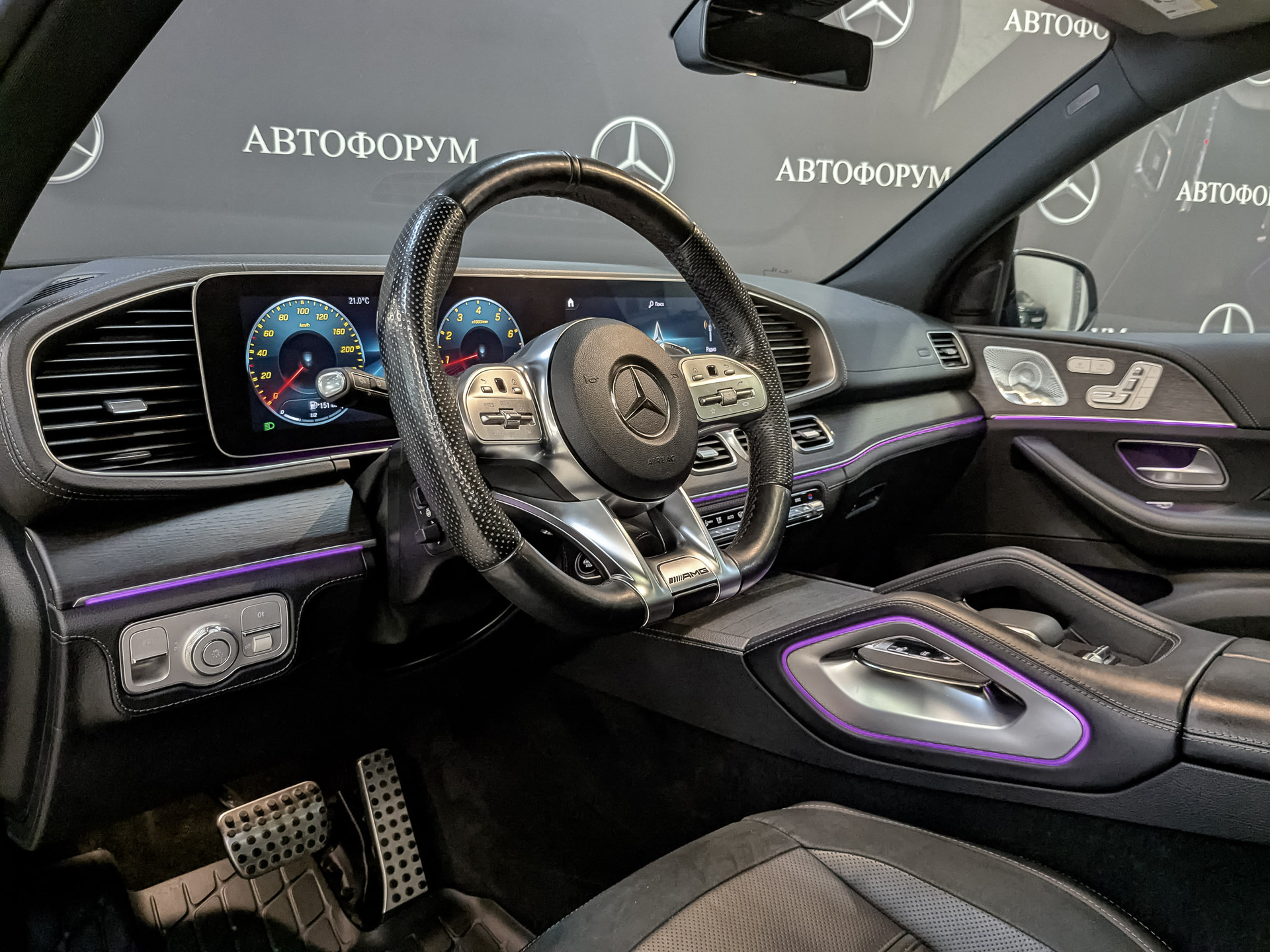 MERCEDES-BENZ GLE 53 AMG 4M 3.00 (435 л.с), автомат, 2020, пробег 88 759 км