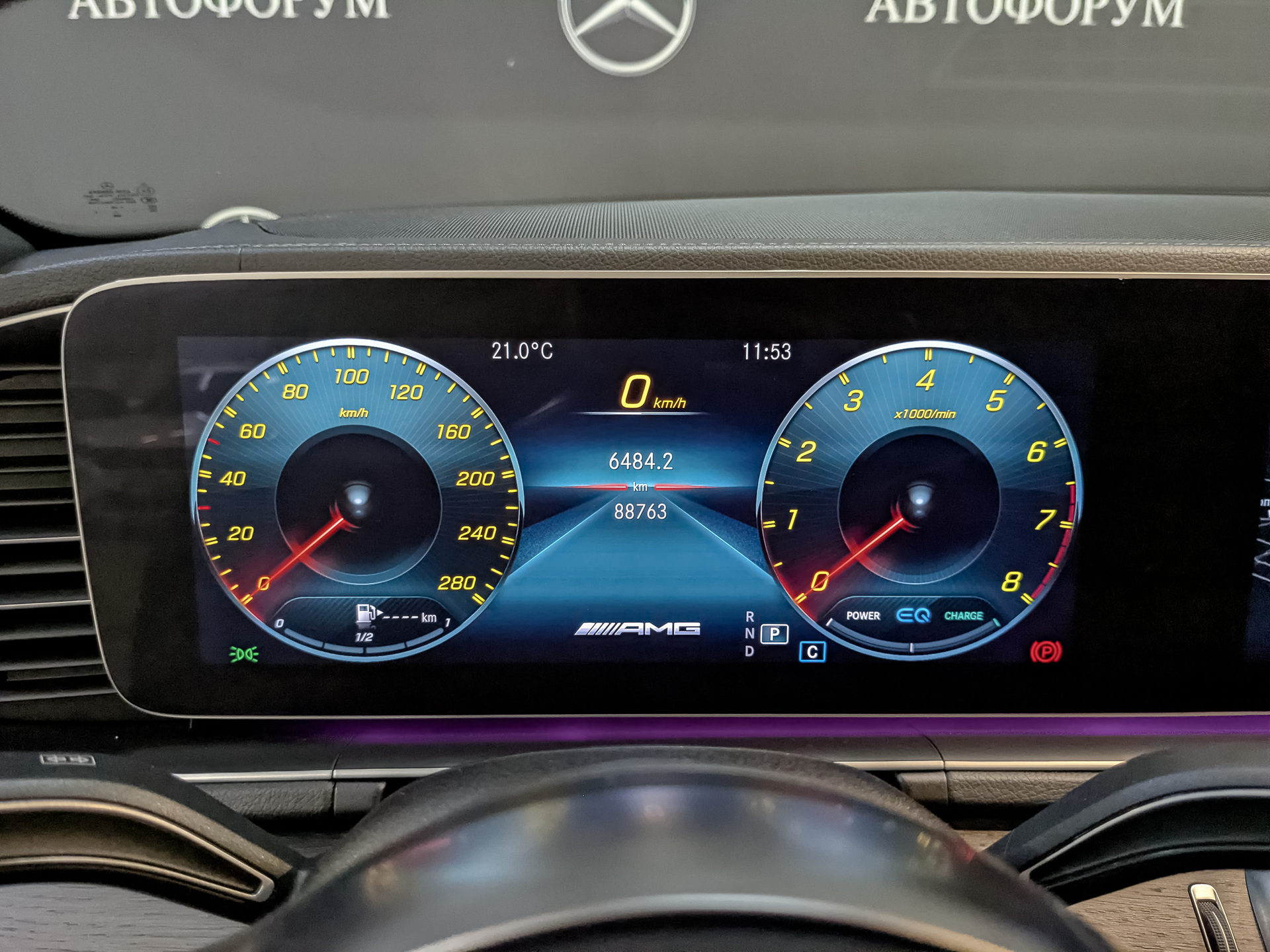 MERCEDES-BENZ GLE 53 AMG 4M 3.00 (435 л.с), автомат, 2020, пробег 88 759 км