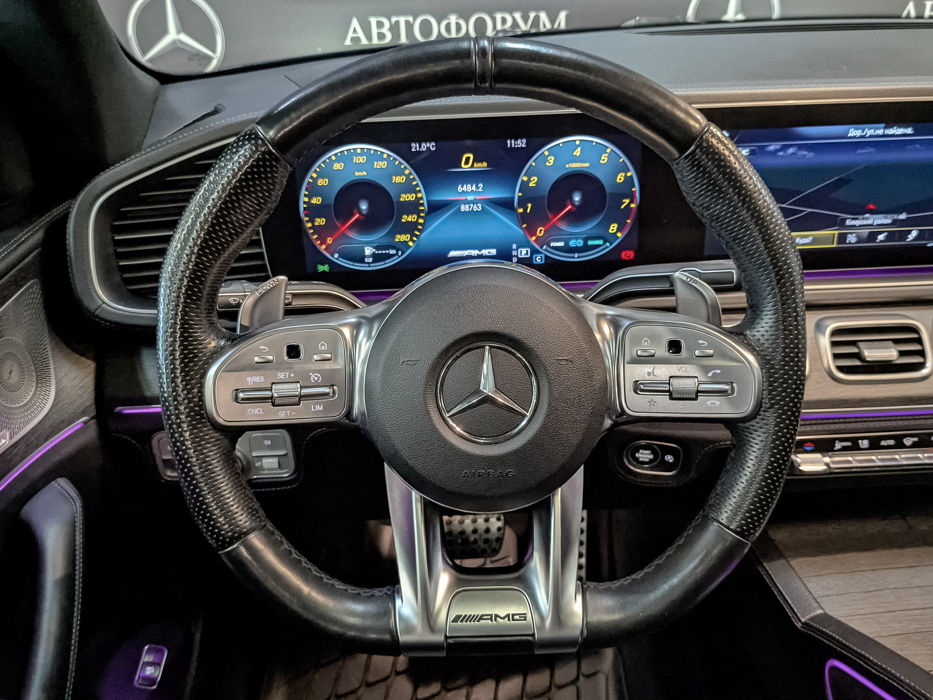 MERCEDES-BENZ GLE 53 AMG 4M 3.00 (435 л.с), автомат, 2020, пробег 88 759 км