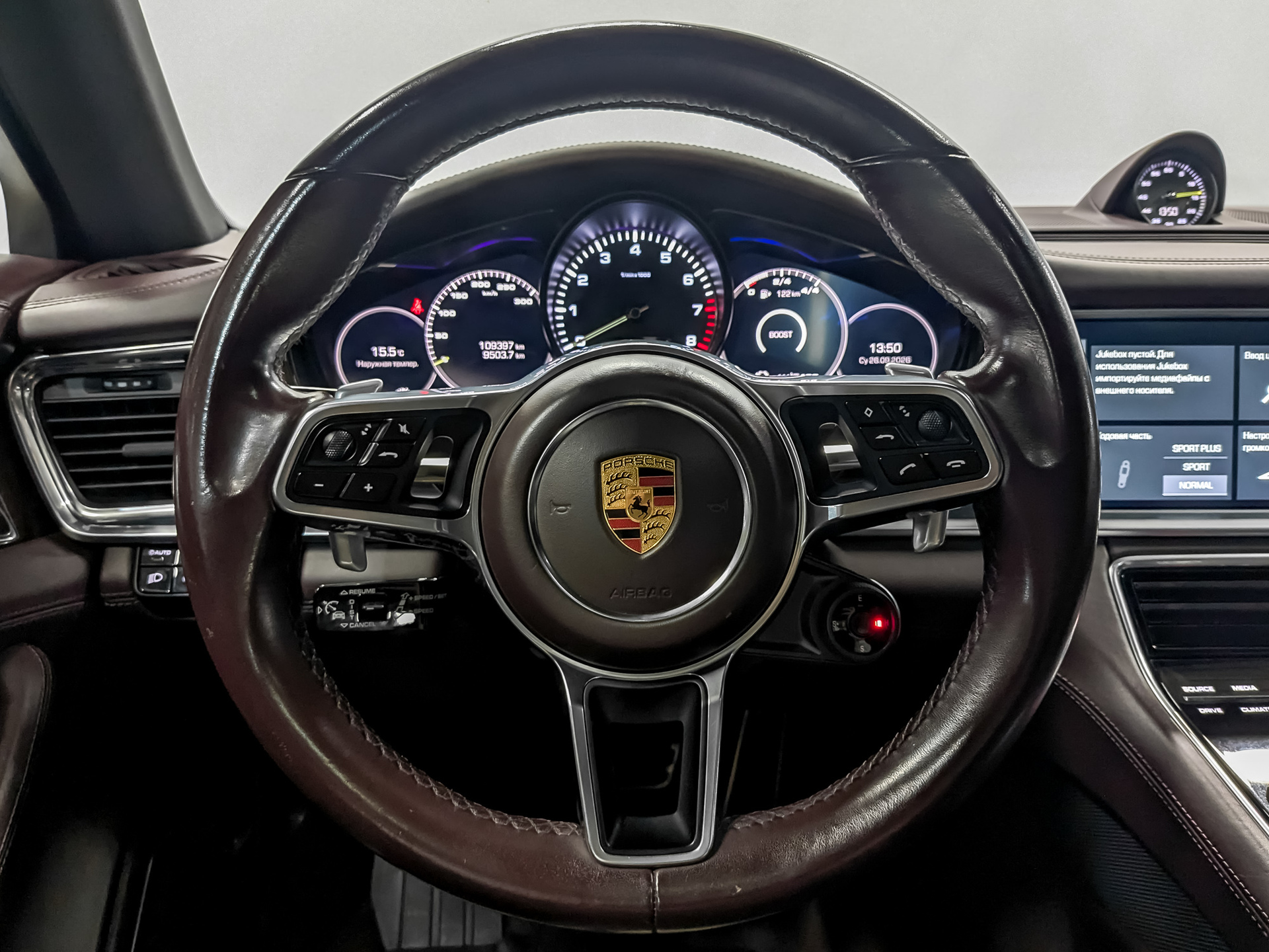 PORSCHE Panamera 2.90 (330 л.с), автомат, 2017, пробег 109 000 км