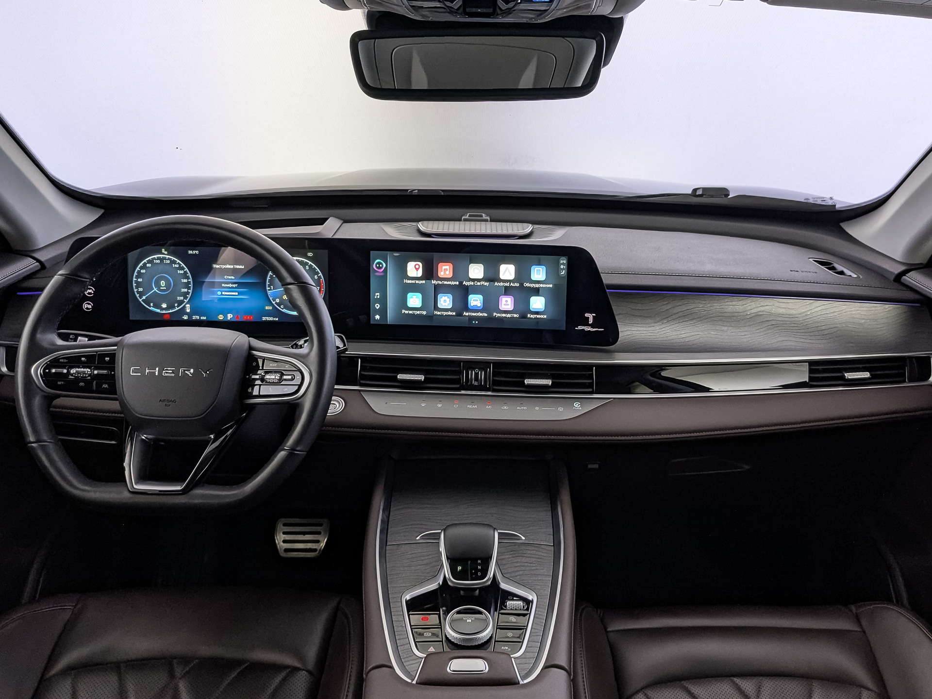 CHERY Tiggo 8 Pro 2.00 (197 л.с), автомат, 2024, пробег 37 529 км