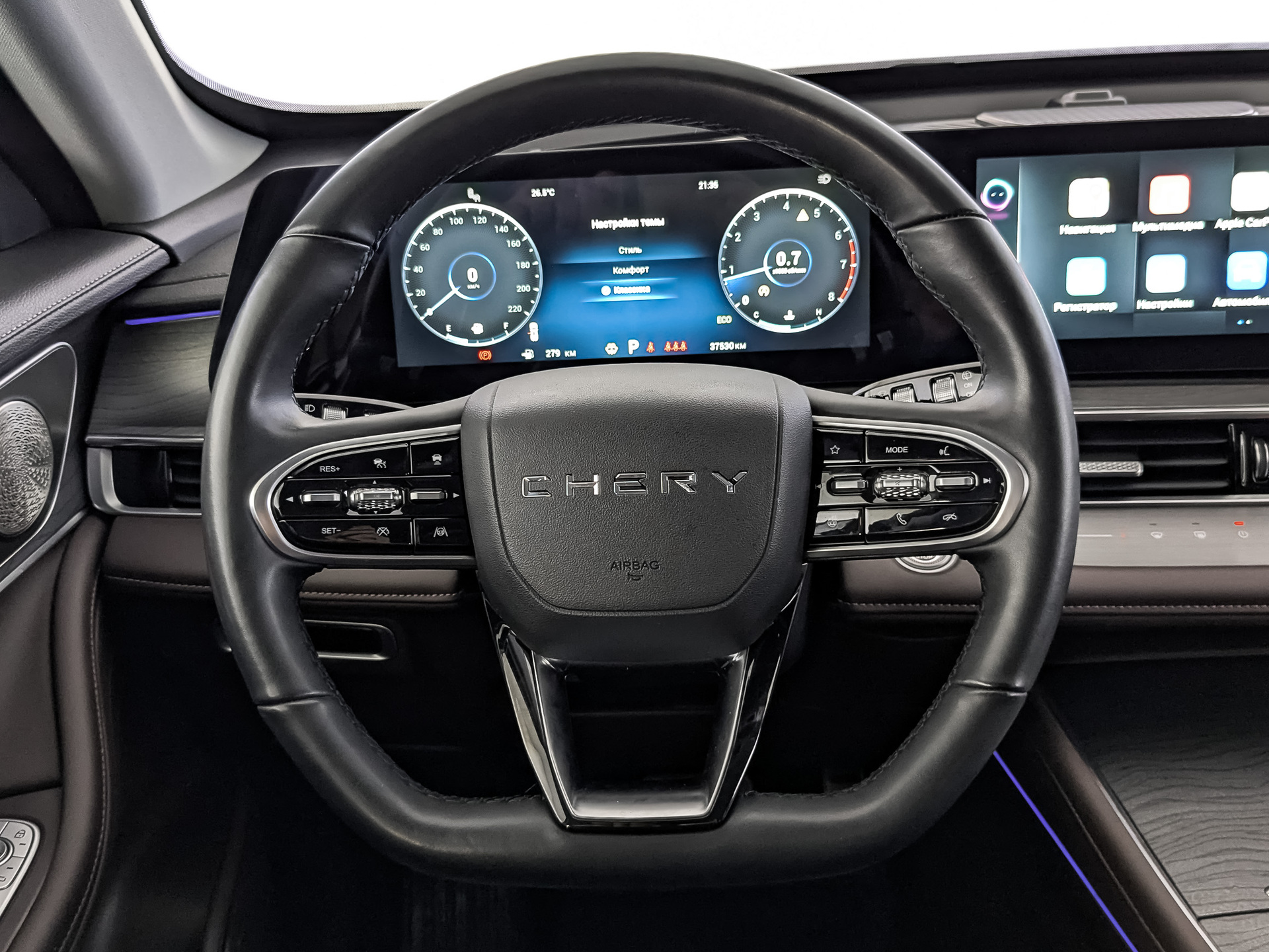 CHERY Tiggo 8 Pro 2.00 (197 л.с), автомат, 2024, пробег 37 529 км