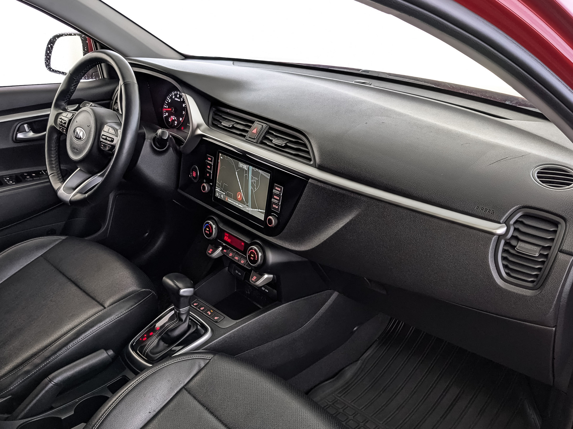 KIA Rio X 1.60 (123 л.с), автомат, 2021, пробег 126 580 км