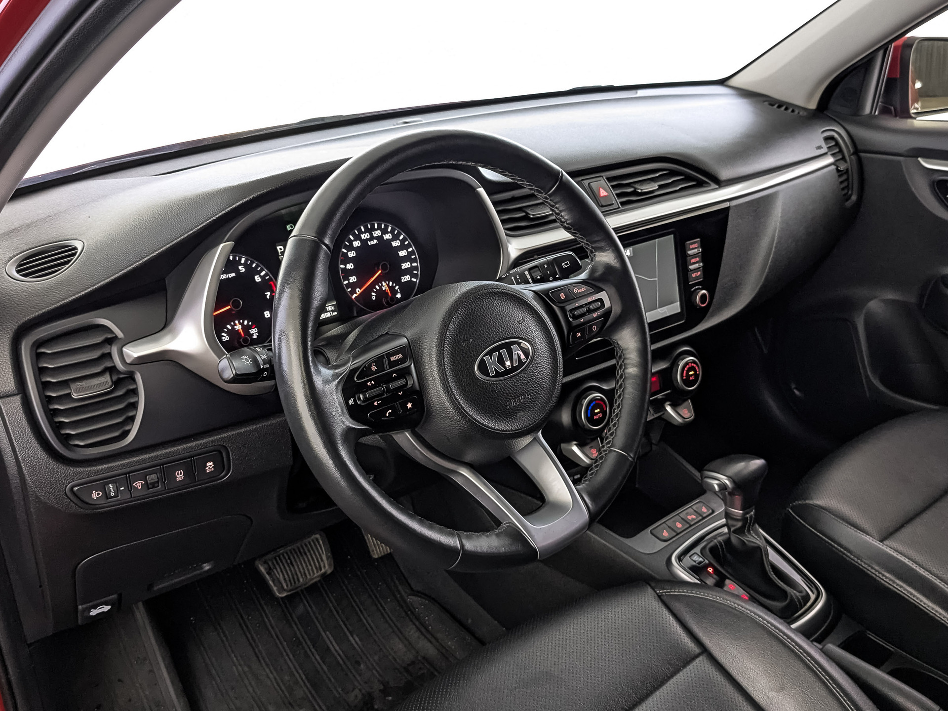 KIA Rio X 1.60 (123 л.с), автомат, 2021, пробег 126 580 км