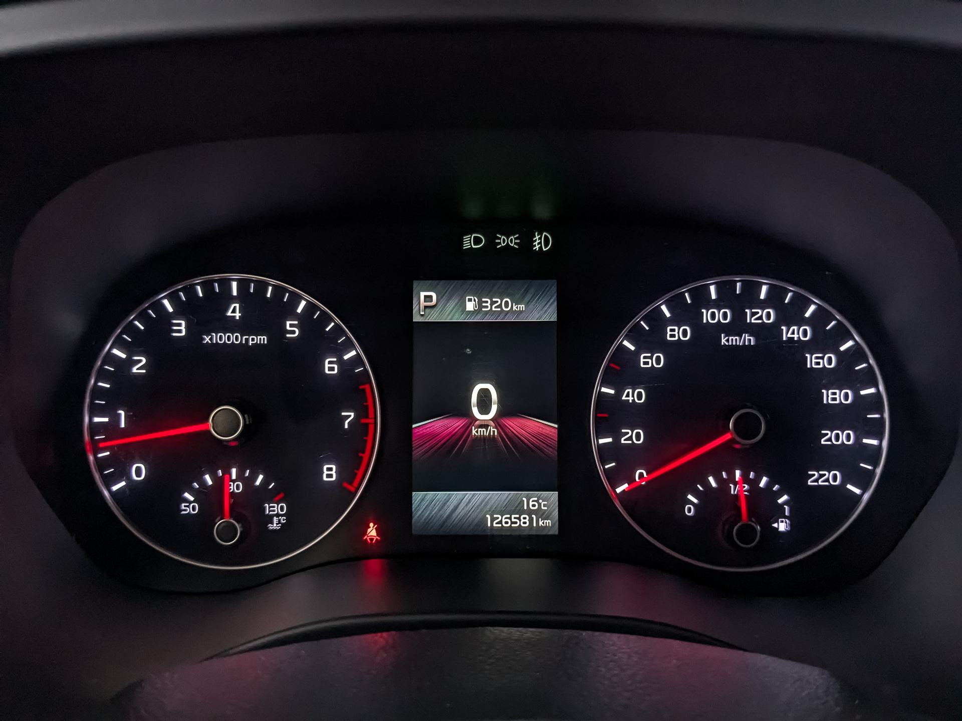 KIA Rio X 1.60 (123 л.с), автомат, 2021, пробег 126 580 км