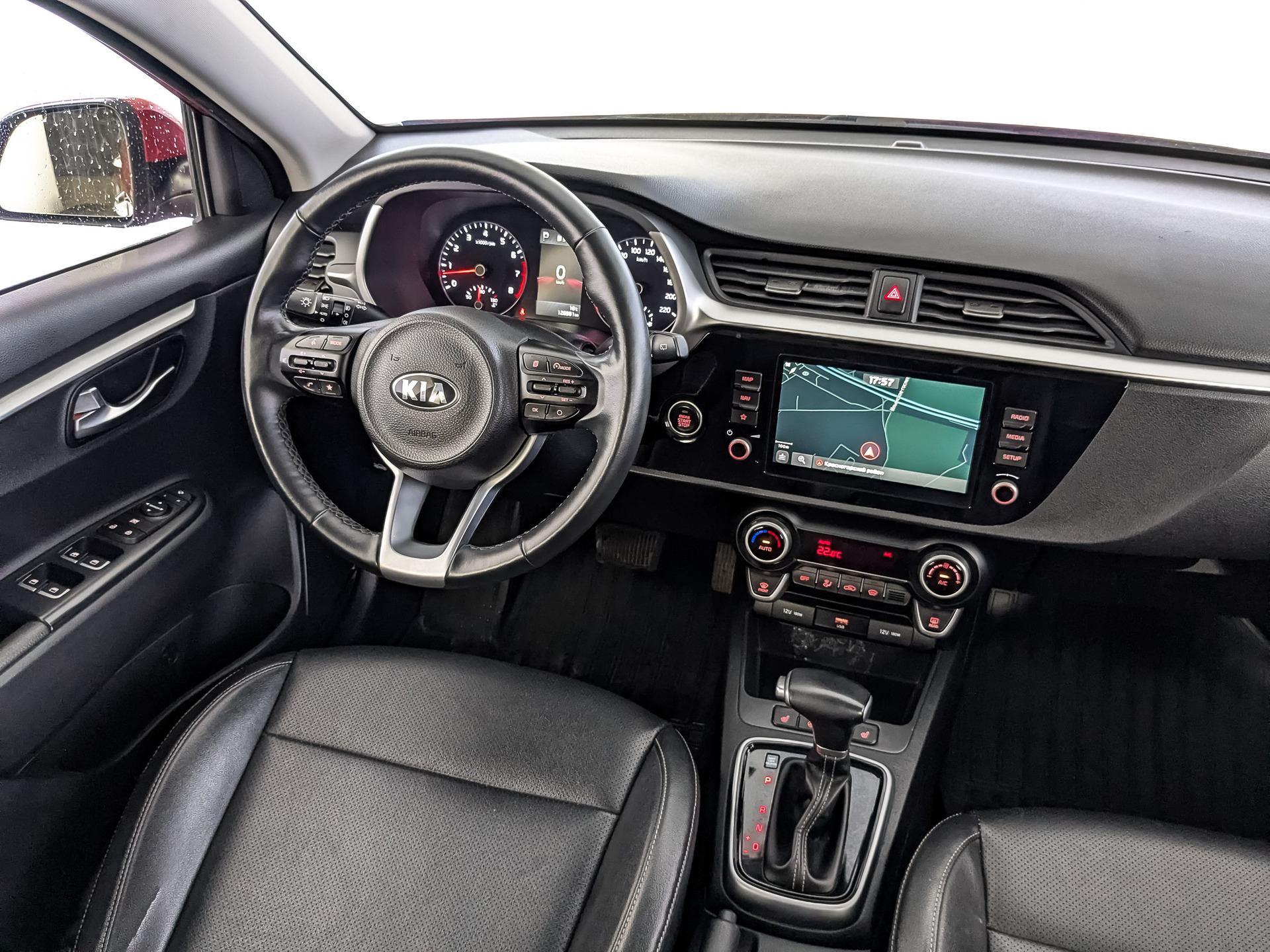 KIA Rio X 1.60 (123 л.с), автомат, 2021, пробег 126 580 км