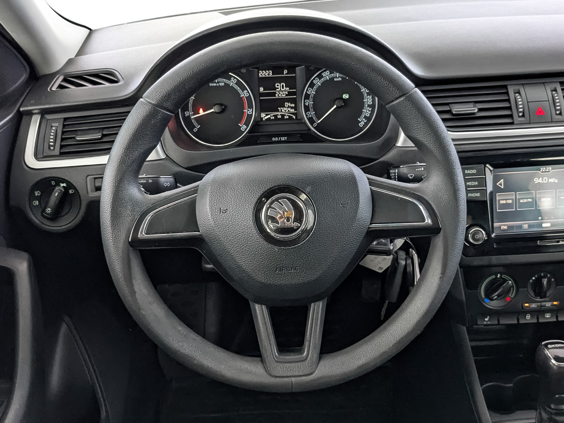 SKODA Rapid 1.60 (110 л.с), автомат, 2019, пробег 77 246 км
