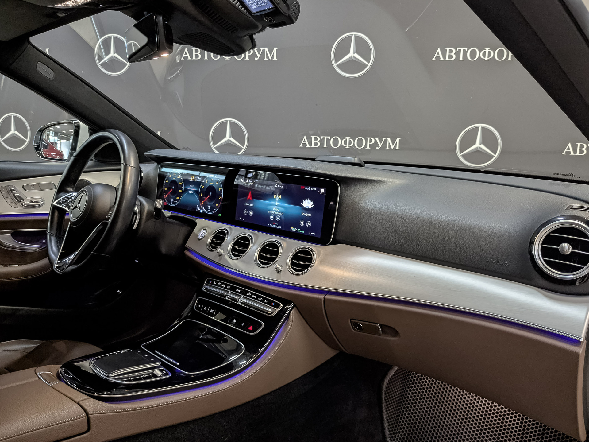 MERCEDES-BENZ E-Класс 2.00 (211 л.с), автомат, 2021, пробег 92 500 км