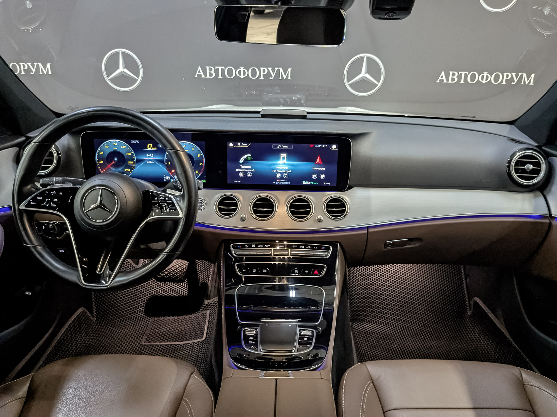 MERCEDES-BENZ E-Класс 2.00 (211 л.с), автомат, 2021, пробег 92 500 км