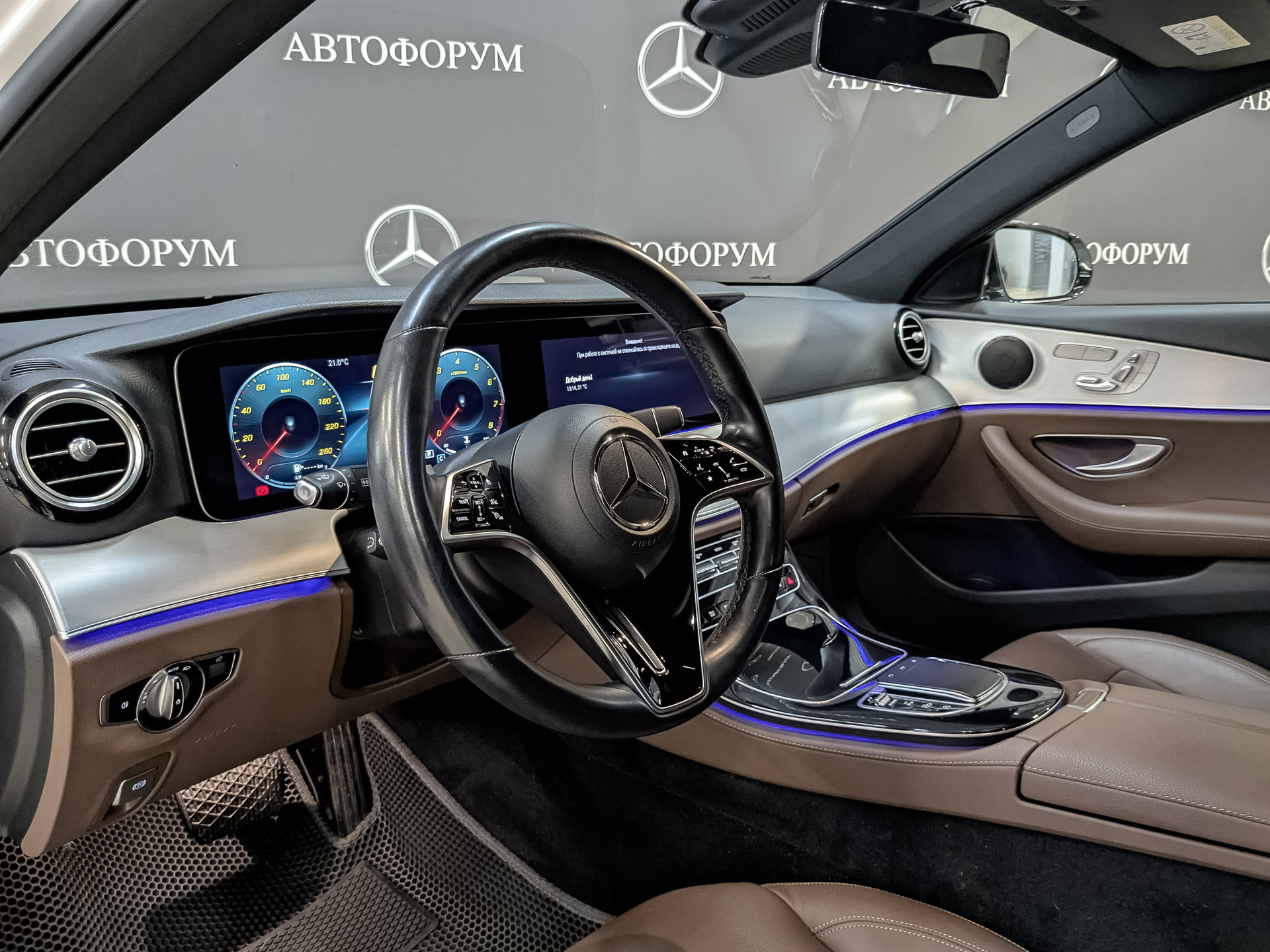 MERCEDES-BENZ E-Класс 2.00 (211 л.с), автомат, 2021, пробег 92 500 км