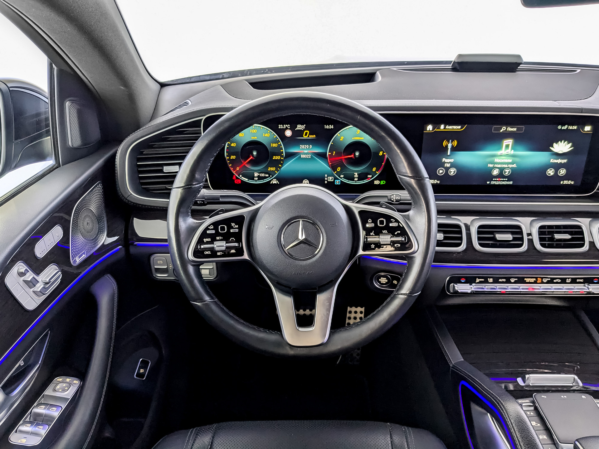 MERCEDES-BENZ GLE Coupe 2.90 (330 л.с), автомат, 2021, пробег 87 991 км
