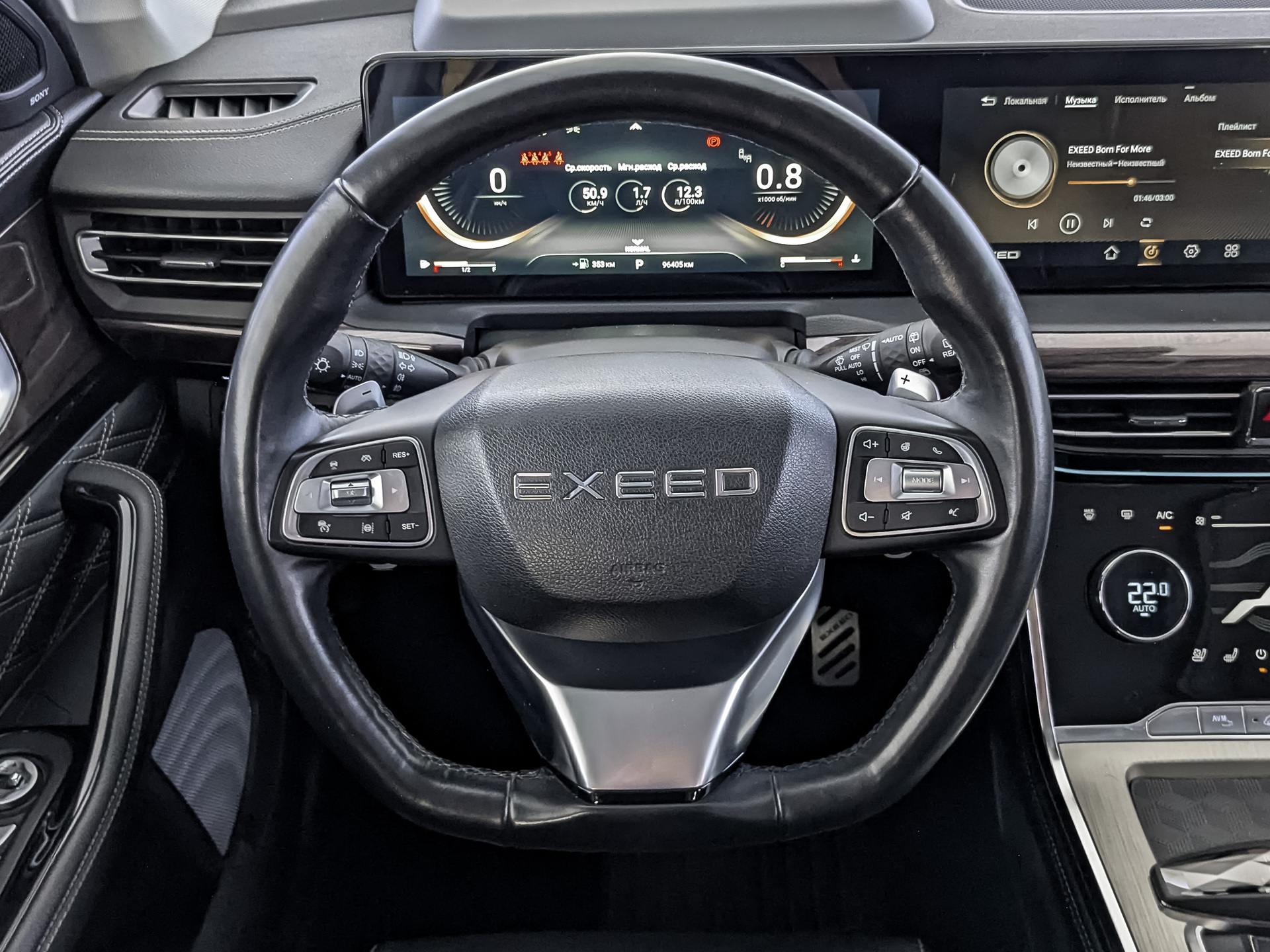 EXEED VX 2.00 (249 л.с), автомат, 2022, пробег 96 397 км