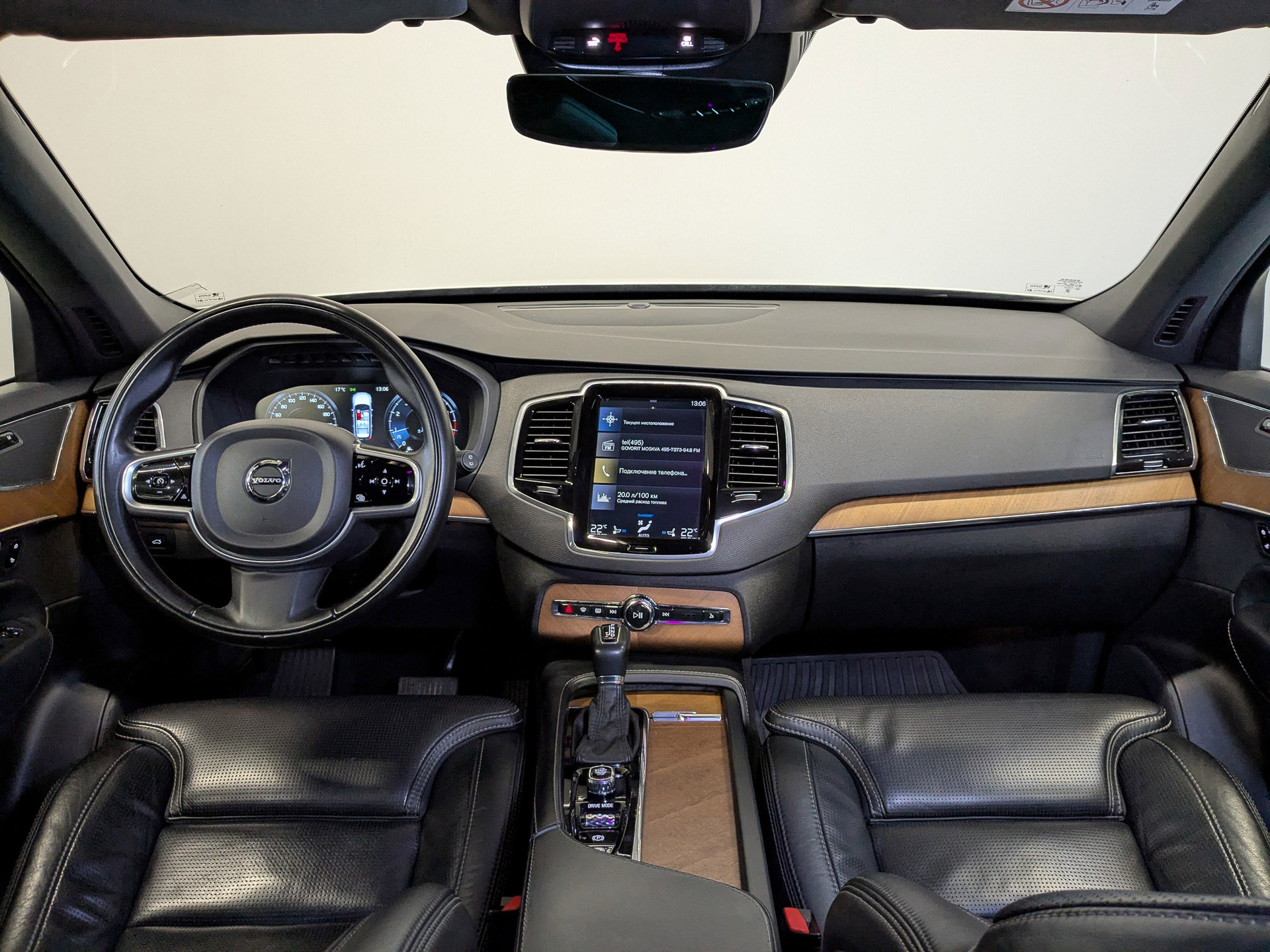 VOLVO XC90 2.00 (249 л.с), автомат, 2018, пробег 59 262 км