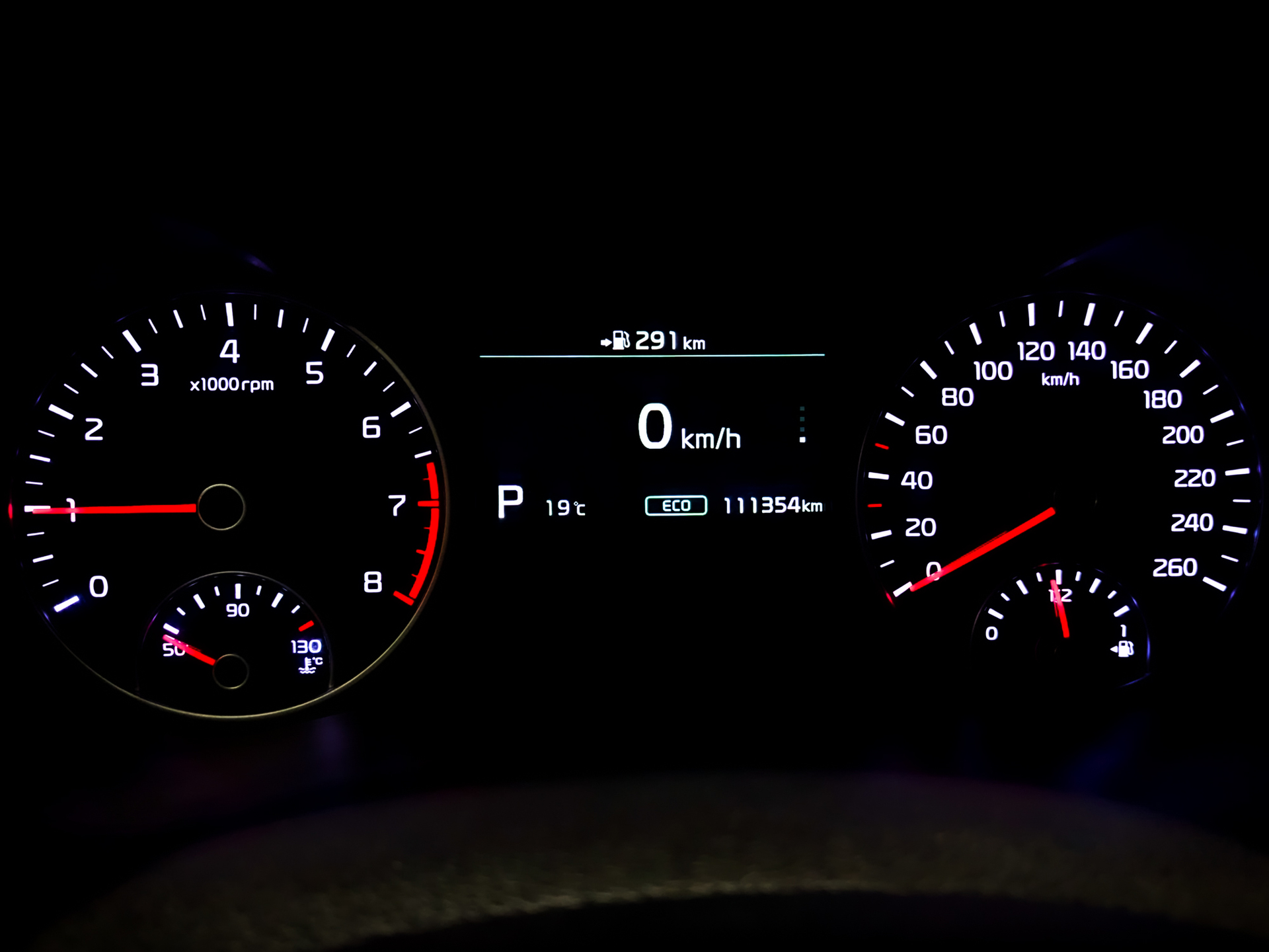 KIA Optima 2.40 (188 л.с), автомат, 2019, пробег 111 354 км