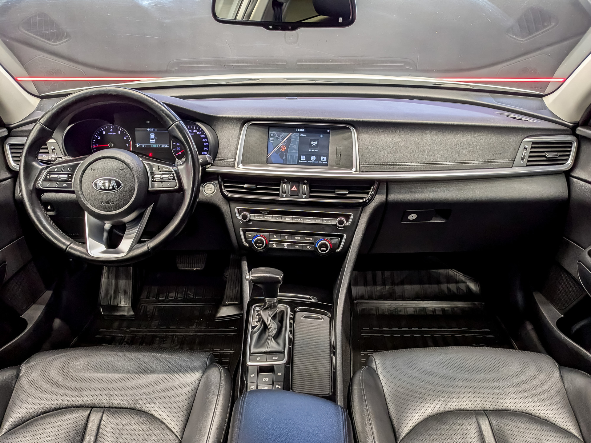 KIA Optima 2.40 (188 л.с), автомат, 2019, пробег 111 354 км