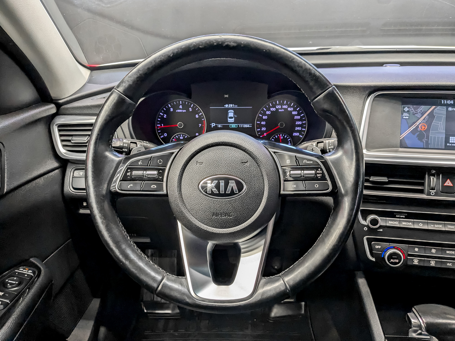 KIA Optima 2.40 (188 л.с), автомат, 2019, пробег 111 354 км