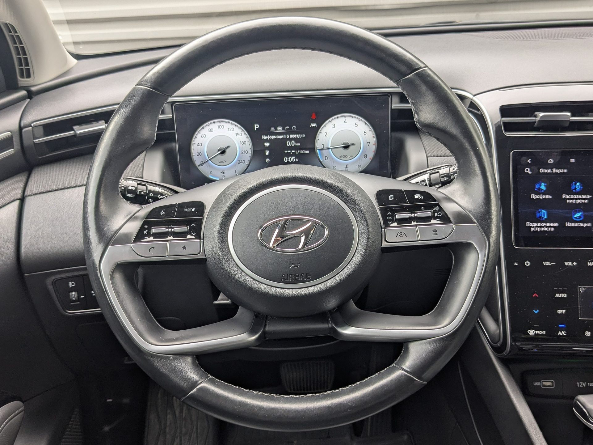 HYUNDAI Tucson 2.00 (149 л.с), автомат, 2021, пробег 129 307 км