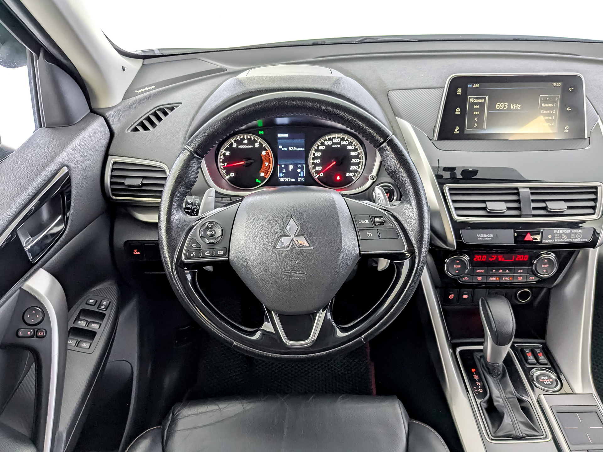 MITSUBISHI Eclipse Cross 1.50 (150 л.с), автомат, 2019, пробег 107 069 км