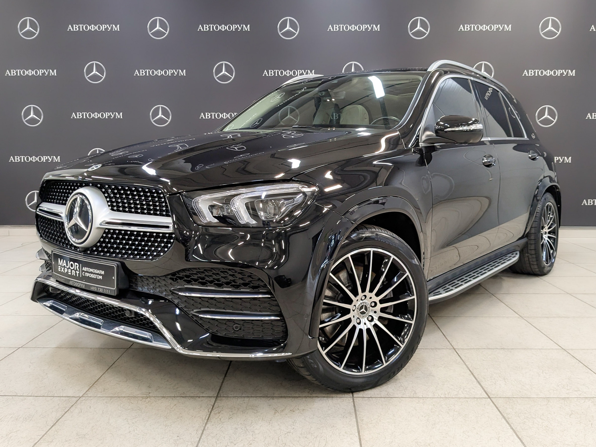 MERCEDES-BENZ GLE 3.00 (367 л.с), автомат, 2021, пробег 32 364 км