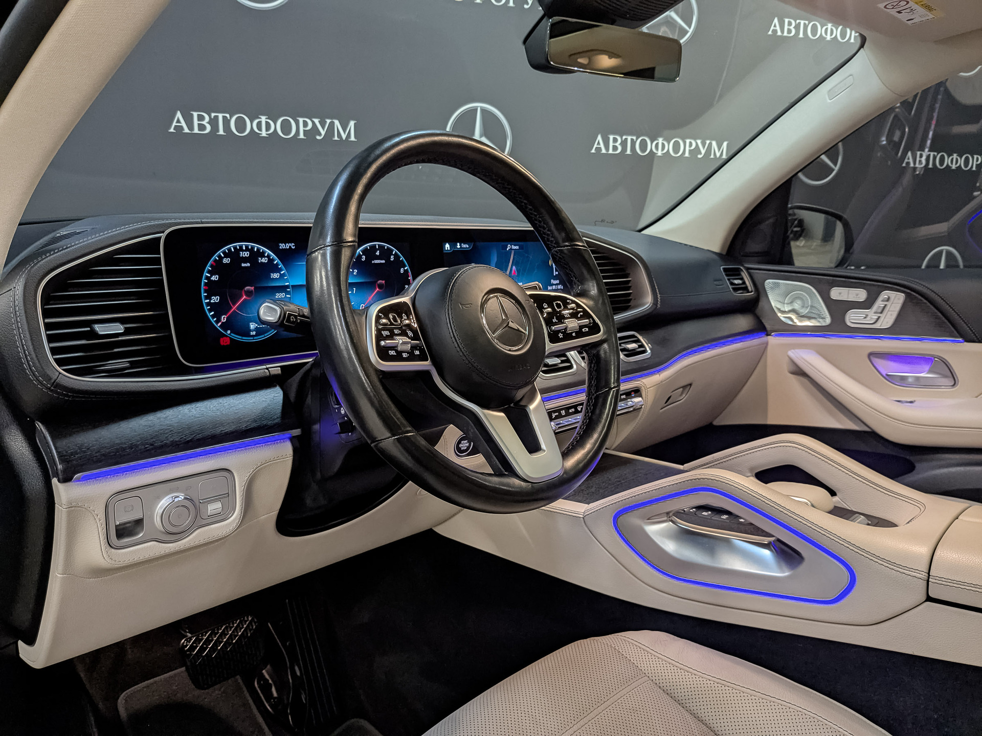MERCEDES-BENZ GLE 3.00 (367 л.с), автомат, 2021, пробег 32 364 км