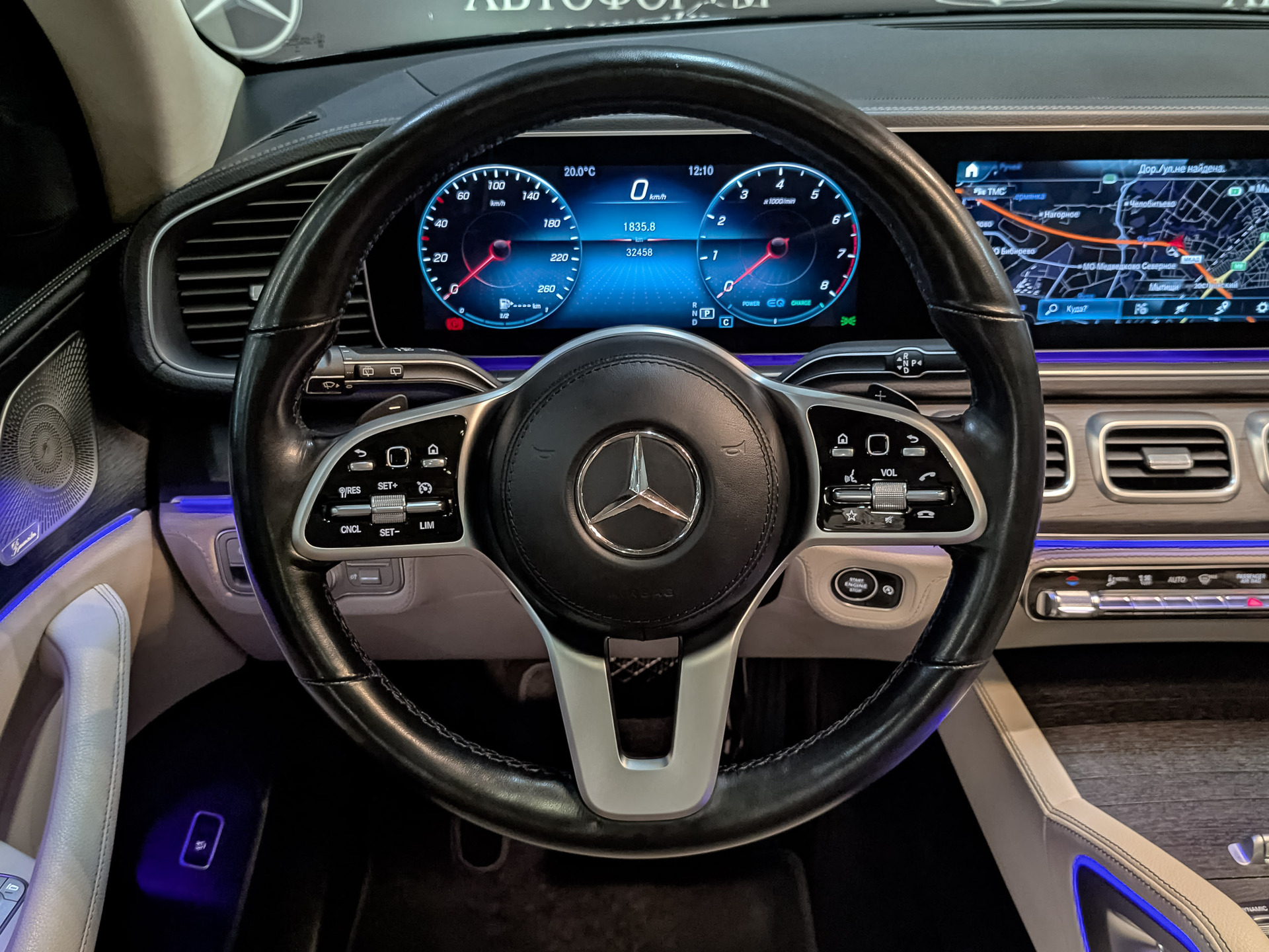 MERCEDES-BENZ GLE 3.00 (367 л.с), автомат, 2021, пробег 32 364 км