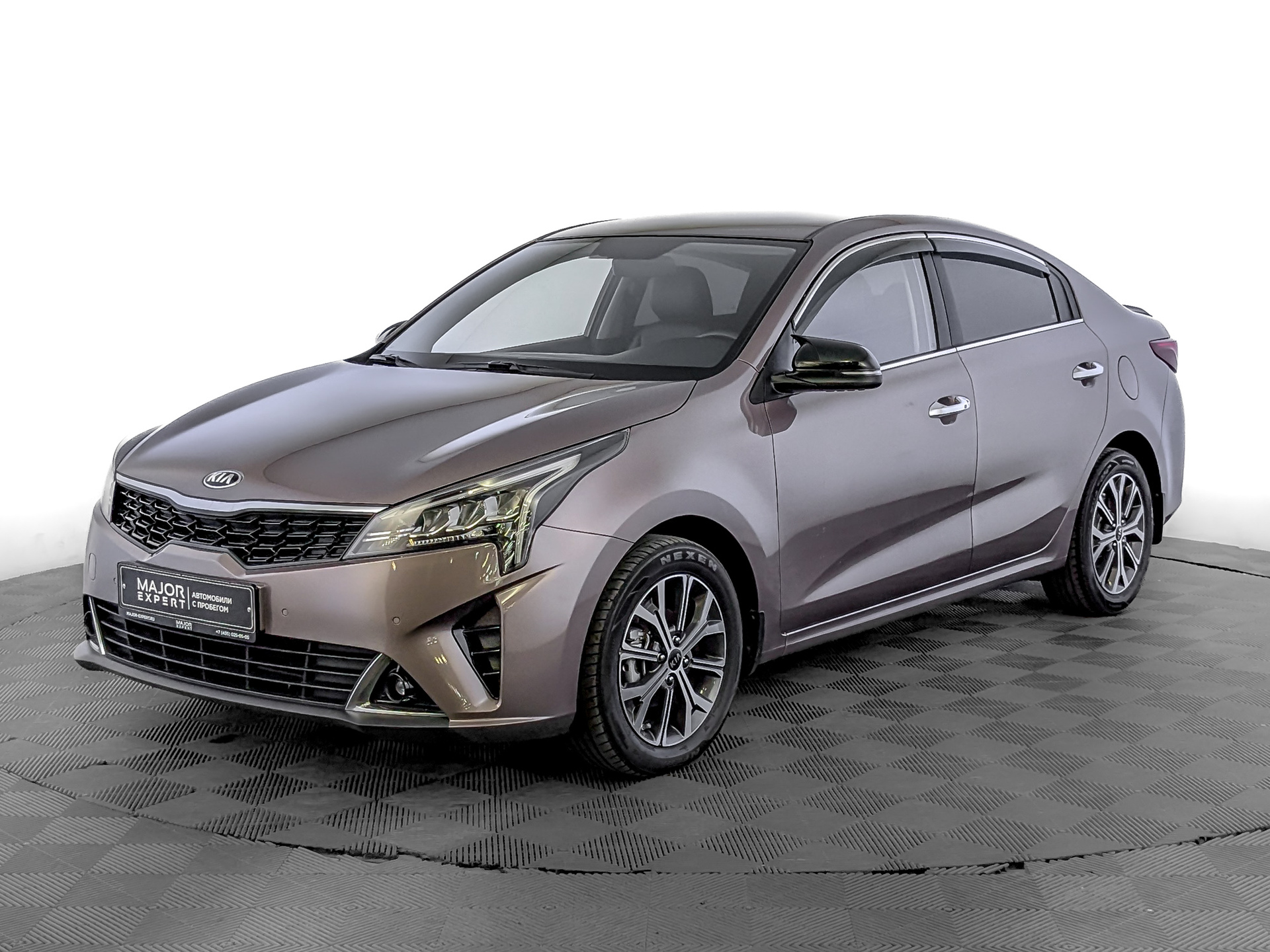 KIA Rio 1.60 (123 л.с), автомат, 2021, пробег 70 404 км