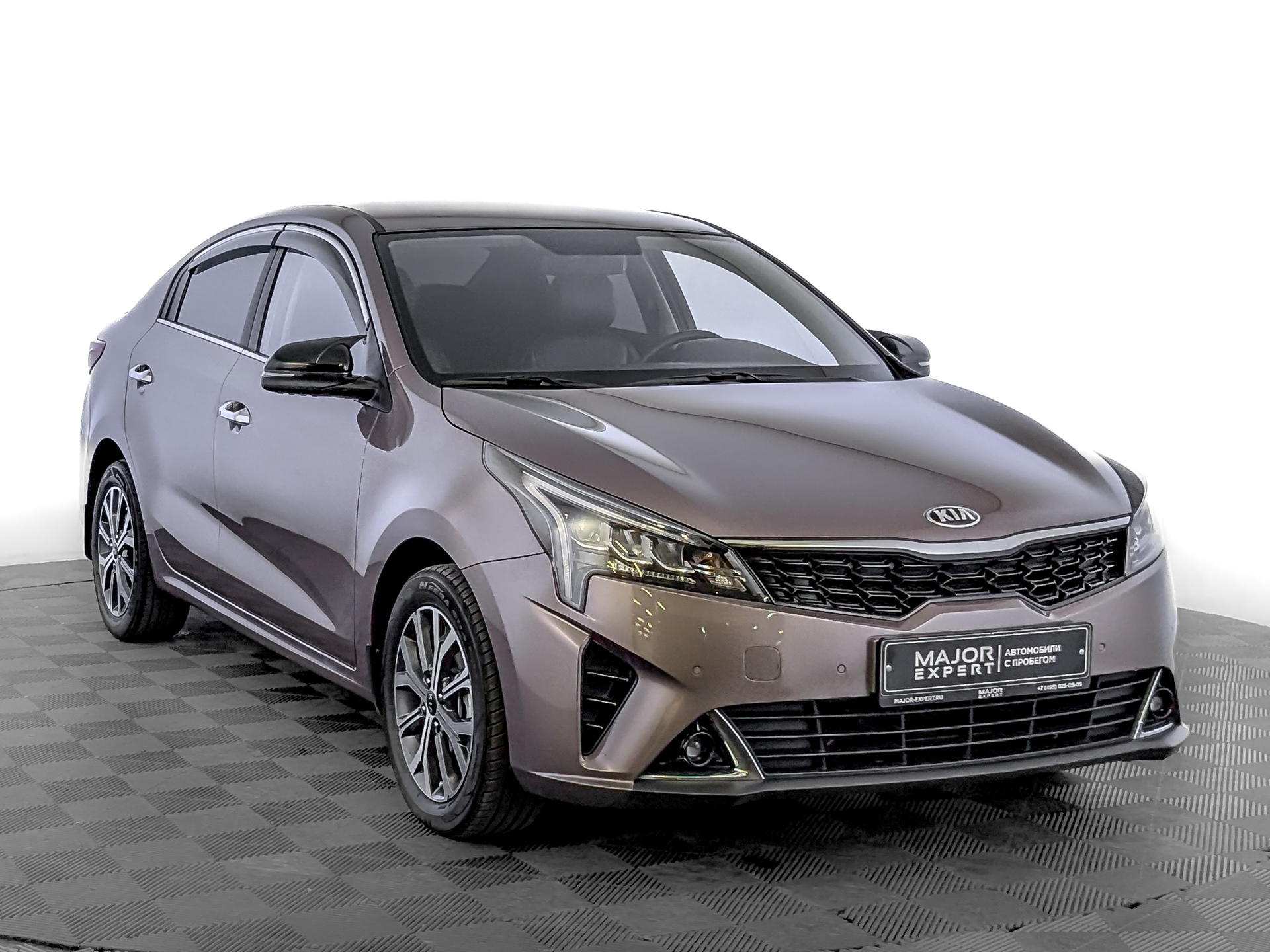 KIA Rio 1.60 (123 л.с), автомат, 2021, пробег 70 404 км