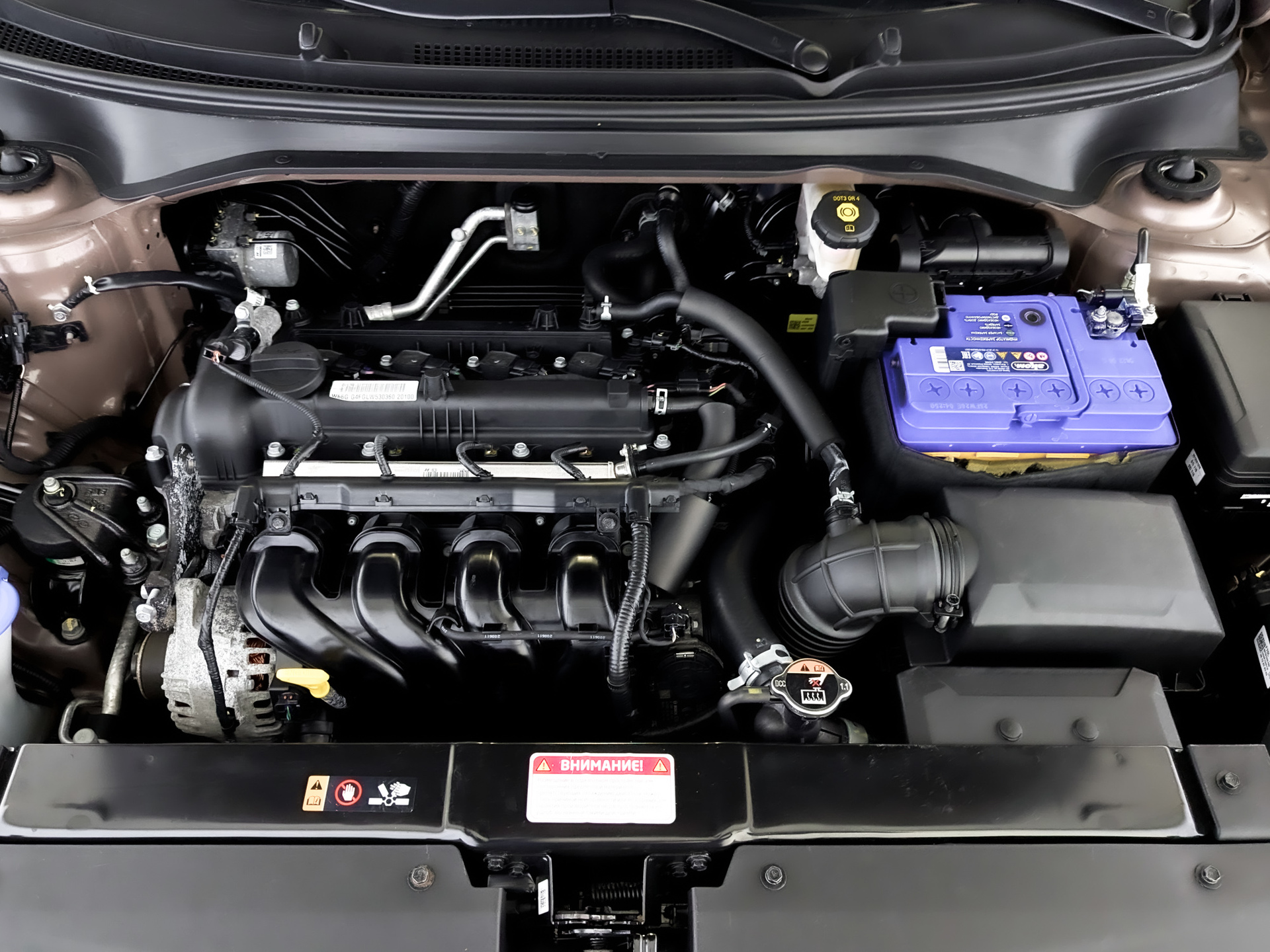 KIA Rio 1.60 (123 л.с), автомат, 2021, пробег 70 404 км