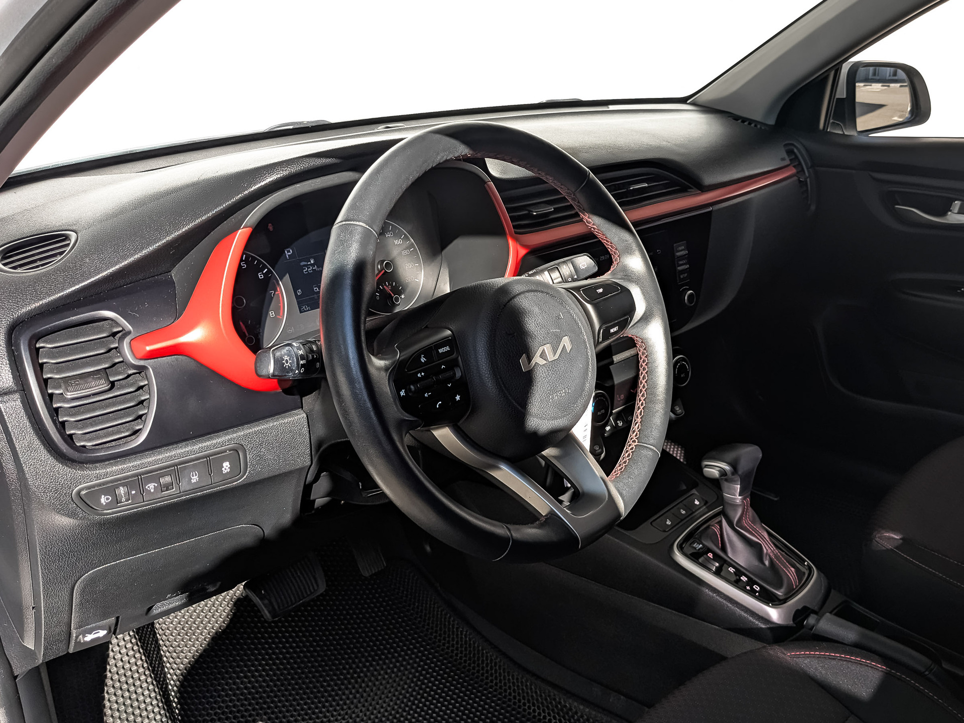 KIA Rio X 1.60 (123 л.с), автомат, 2021, пробег 74 971 км