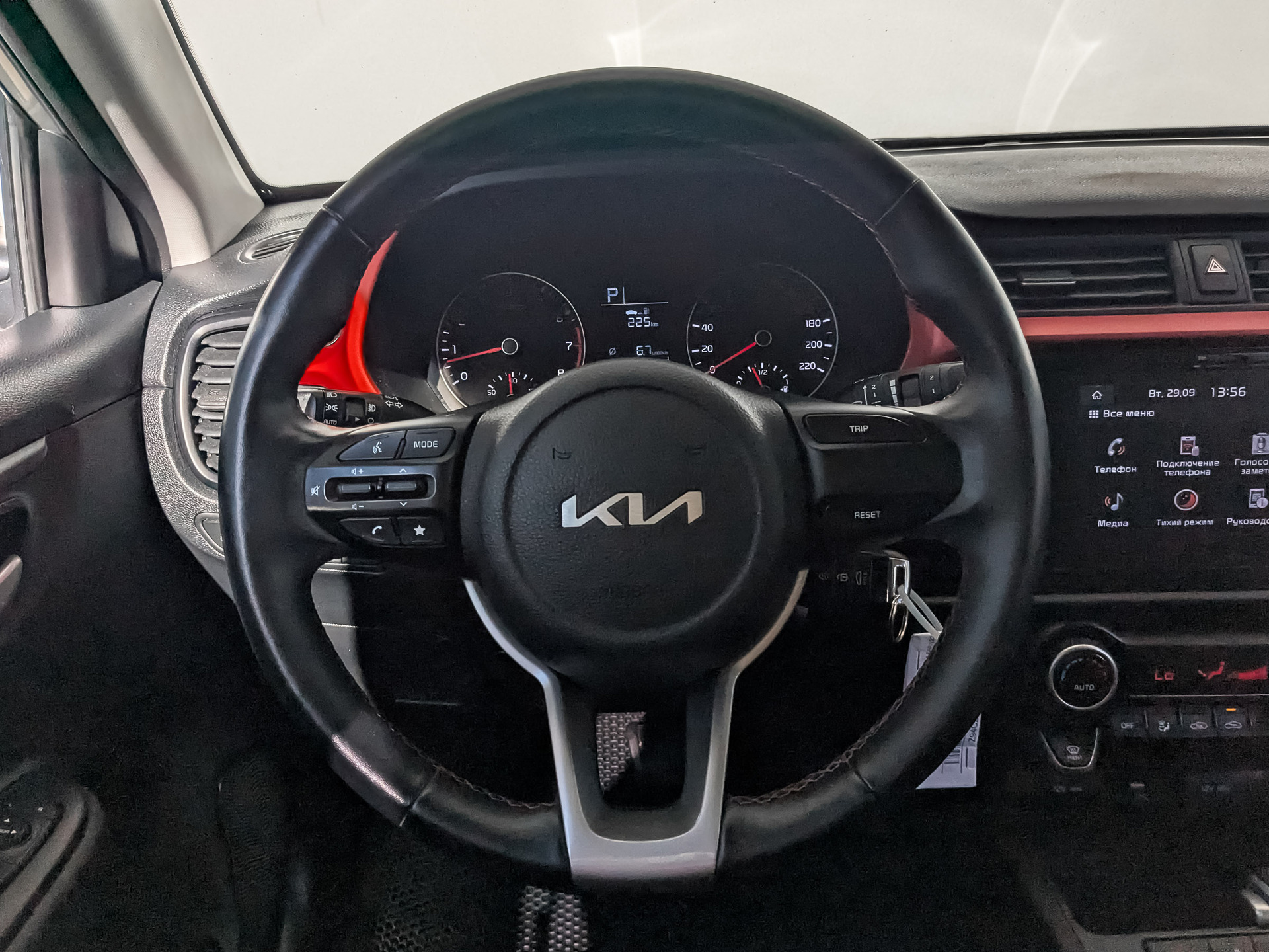 KIA Rio X 1.60 (123 л.с), автомат, 2021, пробег 74 971 км