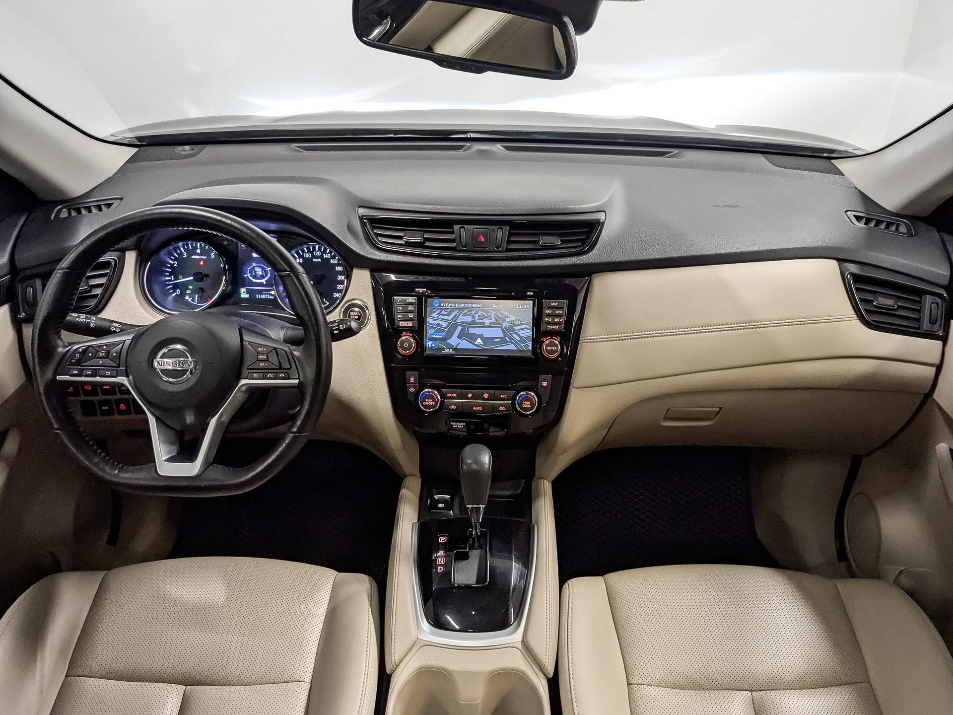 NISSAN X-Trail 2.50 (171 л.с), автомат, 2019, пробег 114 872 км