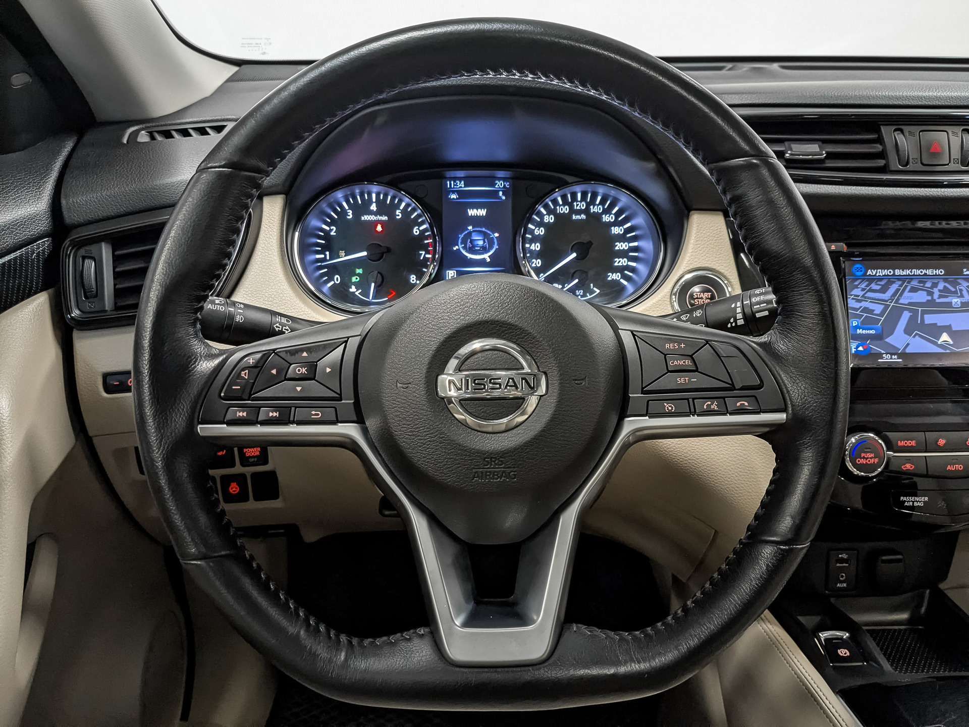 NISSAN X-Trail 2.50 (171 л.с), автомат, 2019, пробег 114 872 км