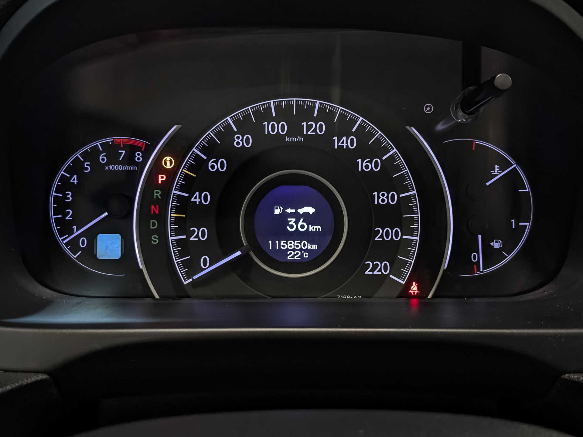 HONDA CR-V 2.00 (150 л.с), автомат, 2014, пробег 115 878 км
