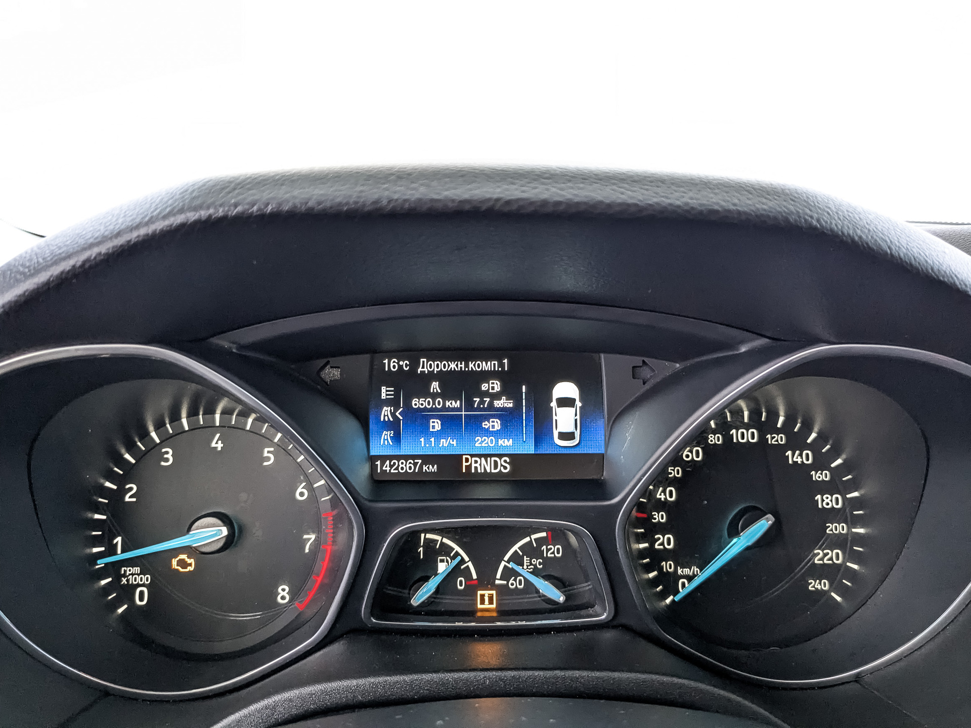 FORD Focus 1.50 (150 л.с), автомат, 2018, пробег 142 861 км
