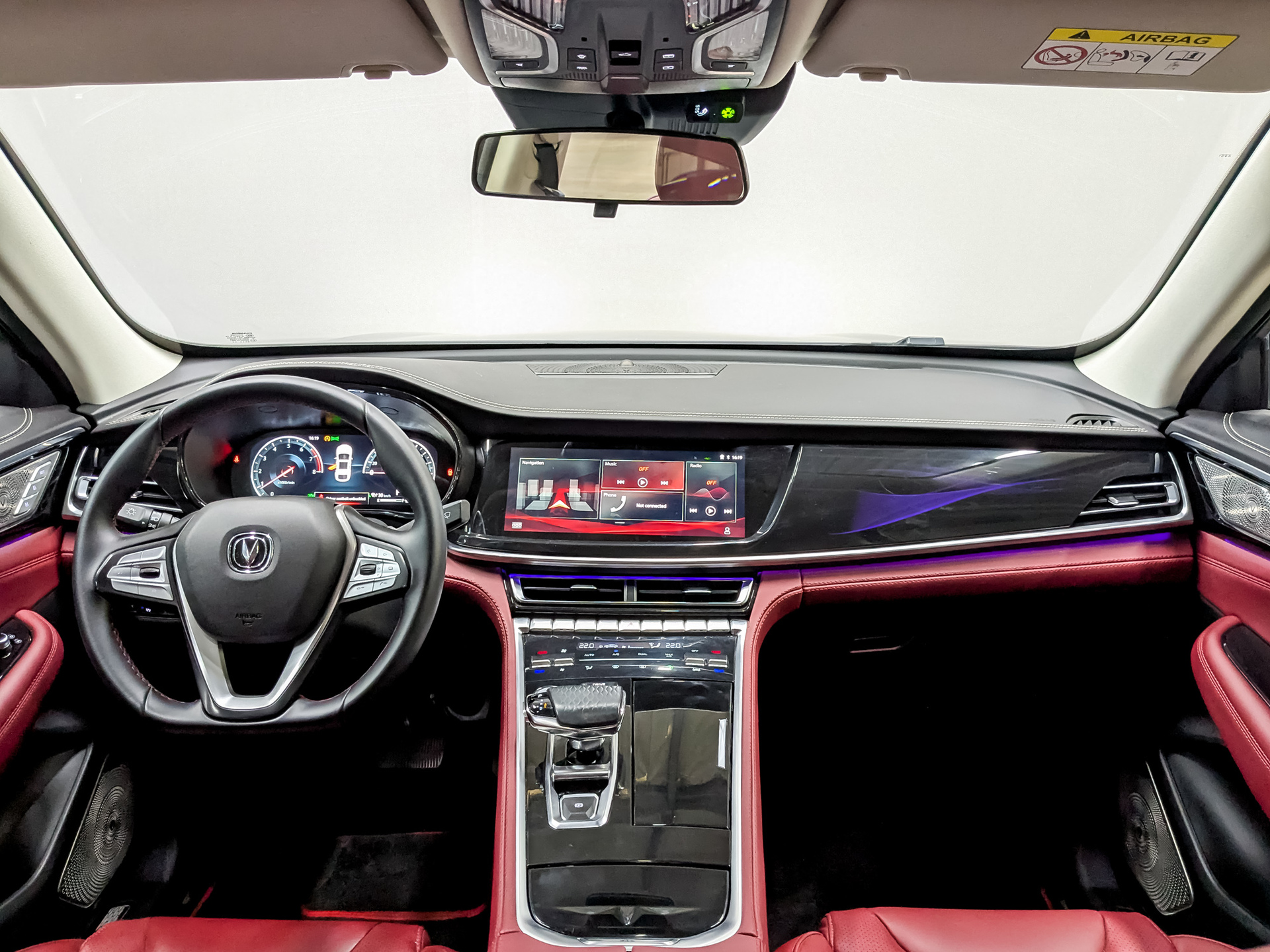 CHANGAN CS85 2.00 (224 л.с), автомат, 2022, пробег 25 862 км