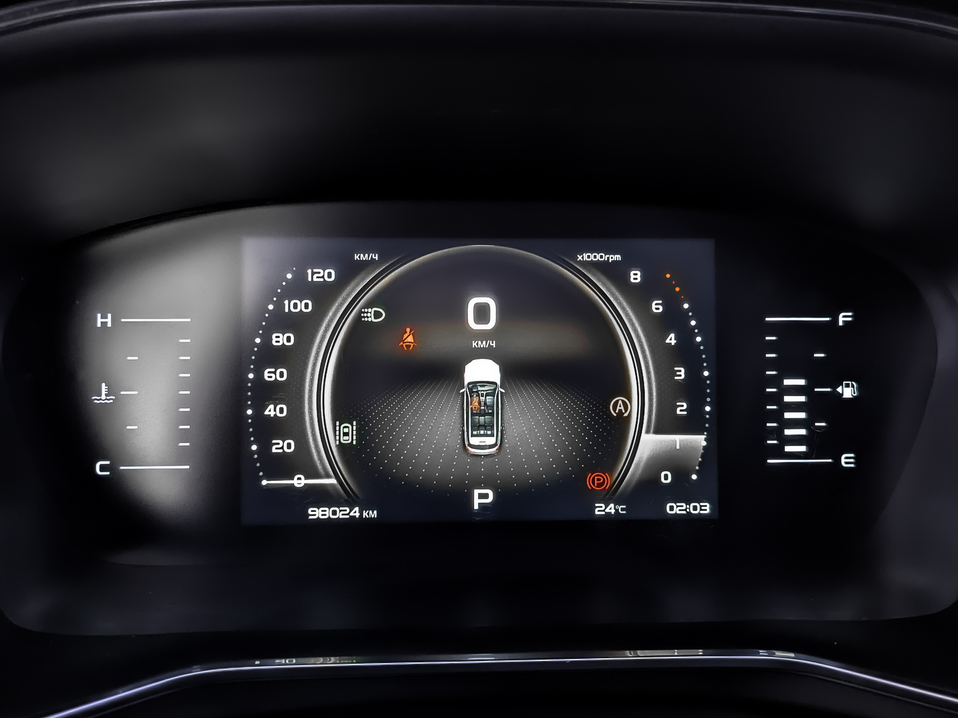 GEELY Atlas Pro 1.50 (177 л.с), автомат, 2022, пробег 98 019 км